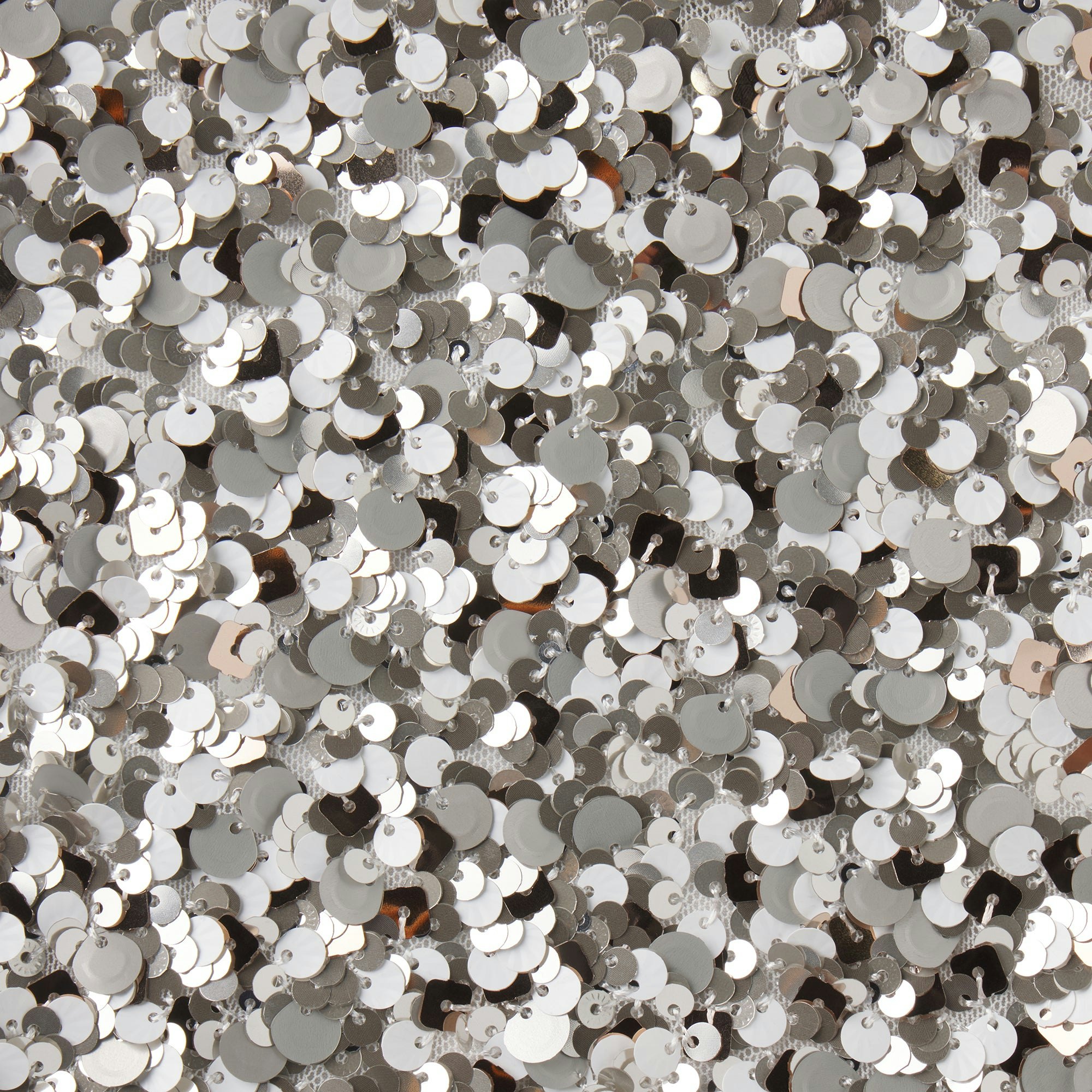 NOVELTY INTIMATES SEQUIN BRALETTE AND HIPSTER SET | SNOW ADDITIONAL FABRIC DETAILS