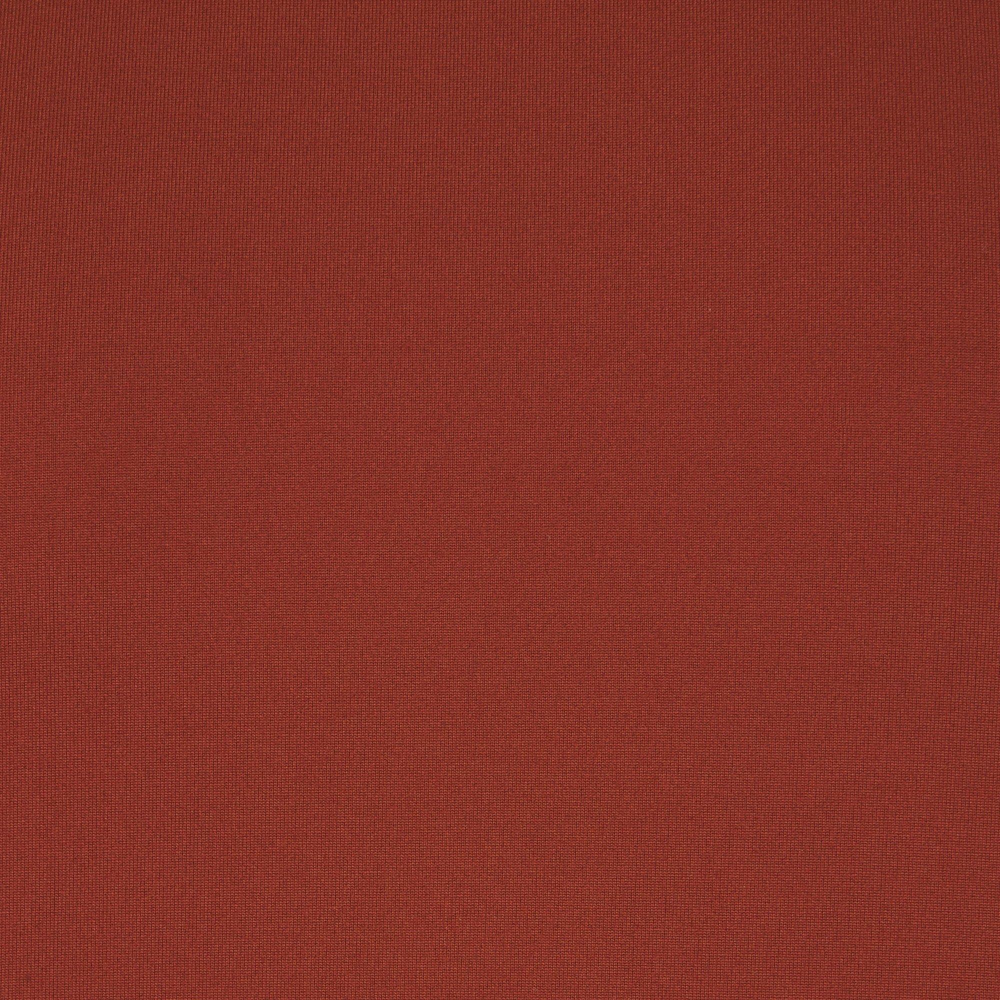 OUTDOOR JERSEY MENS LONG SLEEVE T-SHIRT | RUST ADDITIONAL FABRIC DETAILS