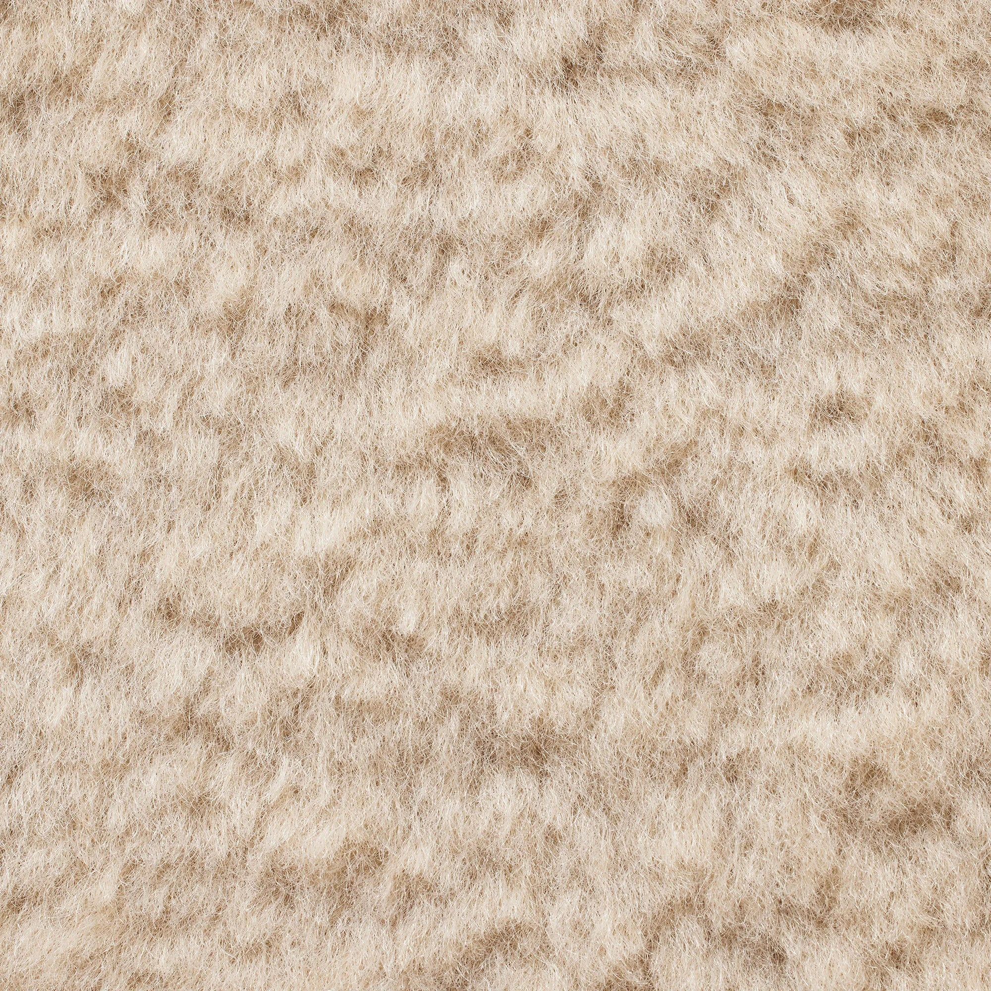 FAUX FUR OVERSIZED LONG COAT | CHAMPAGNE ADDITIONAL FABRIC DETAILS