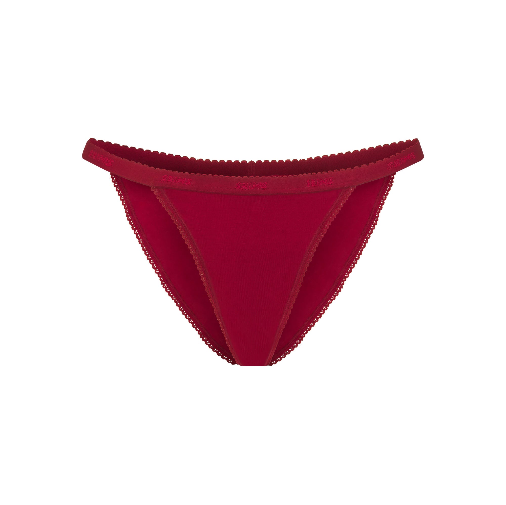 LOGO PICOT STRING BIKINI