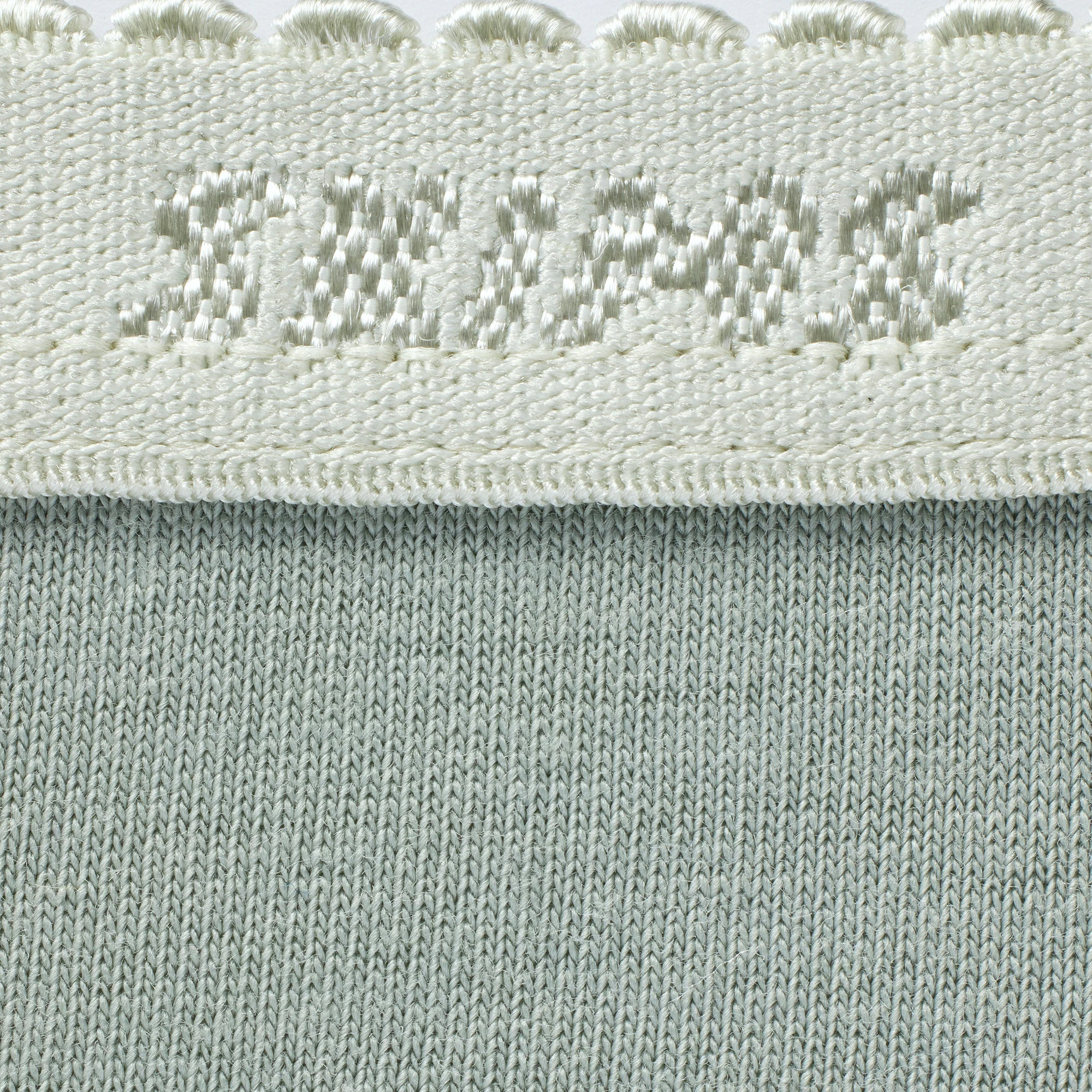 LIGHTWEIGHT COTTON LOGO PICOT STRING BIKINI | MINERAL ADDITIONAL FABRIC DETAILS