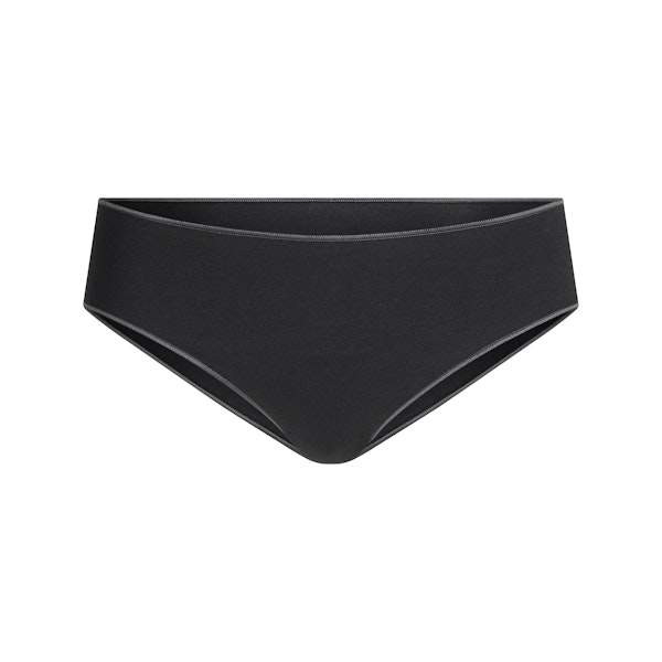 LIGHTWEIGHT COTTON HIPSTER | SOOT TONAL FLAT ON A WHITE BACKGROUND | FLT