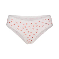 LIGHTWEIGHT COTTON POINTELLE LACE BRIEF