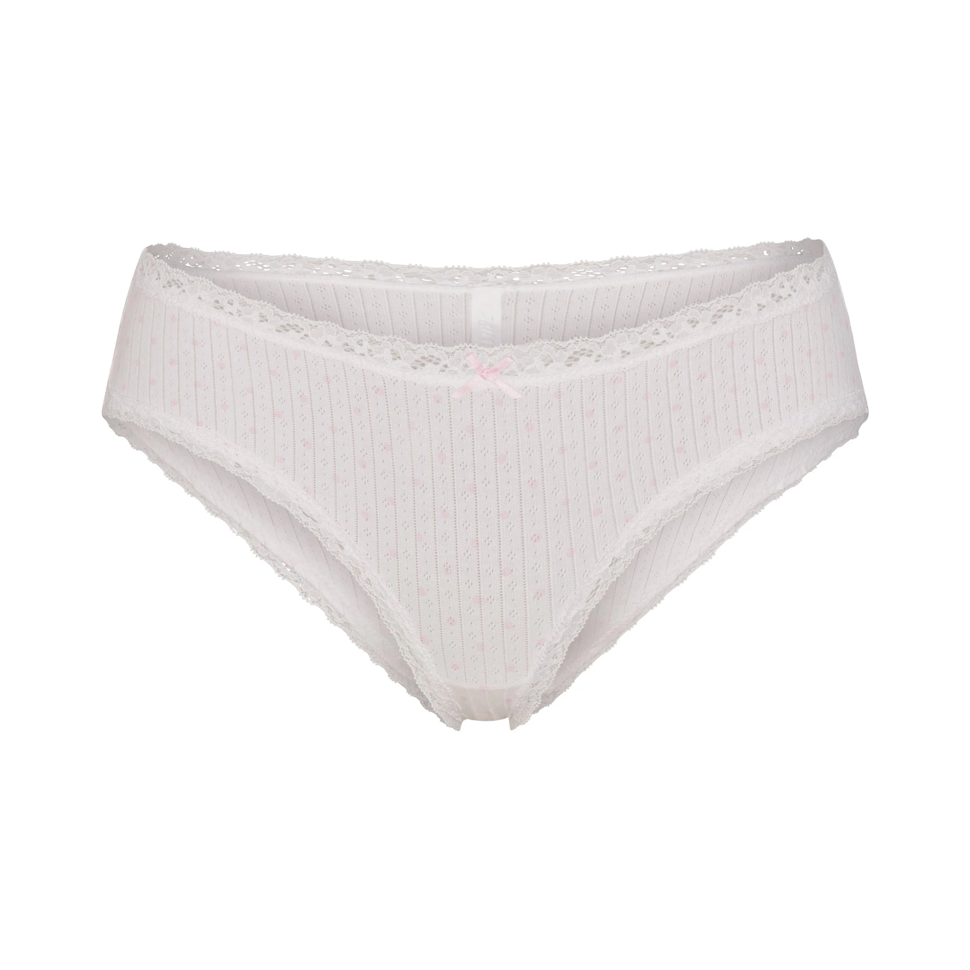 POINTELLE LACE BRIEF