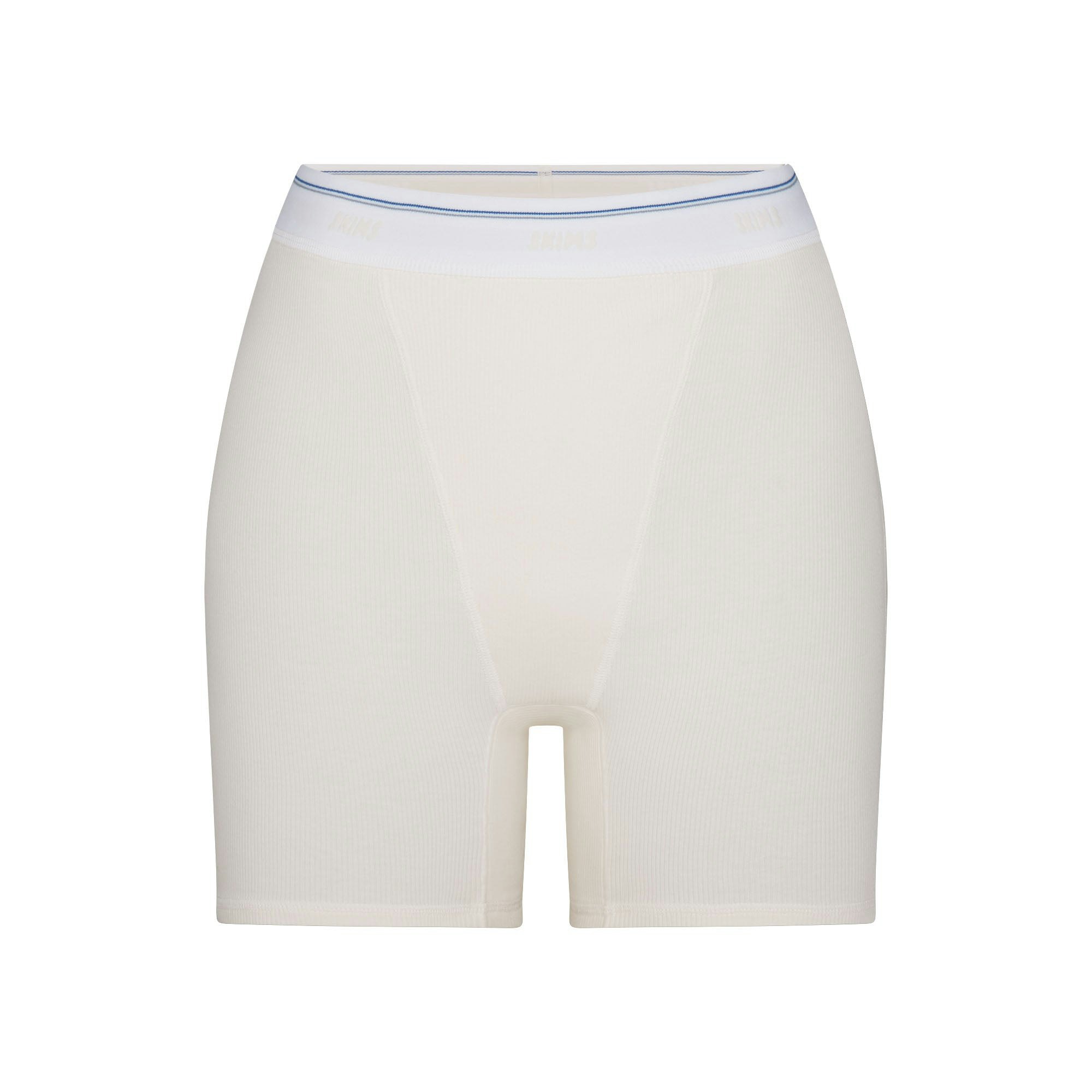 COTTON RIB BOXER | MARBLE STRIPE (BOXERS, BOTTOMS) FLAT ON A WHITE BACKGROUND | FLT