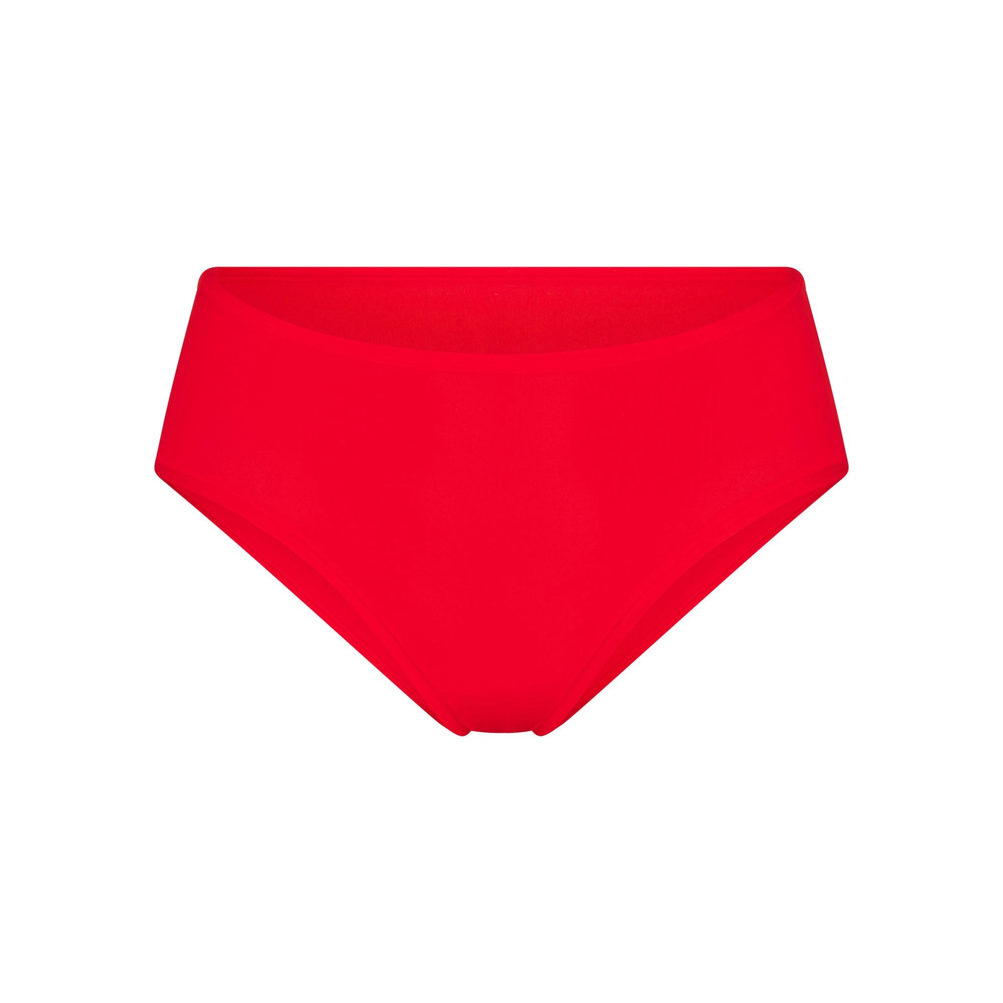 FITS EVERYBODY CHEEKY BRIEF | CHERRY FLAT ON A WHITE BACKGROUND | FLT