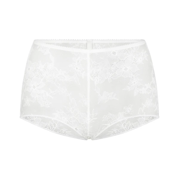 ULTRA FINE LACE BOY SHORT | MARBLE (BOY SHORTS, PANTIES) LAYS FLAT ON A WHITE BACKGROUND | FLT