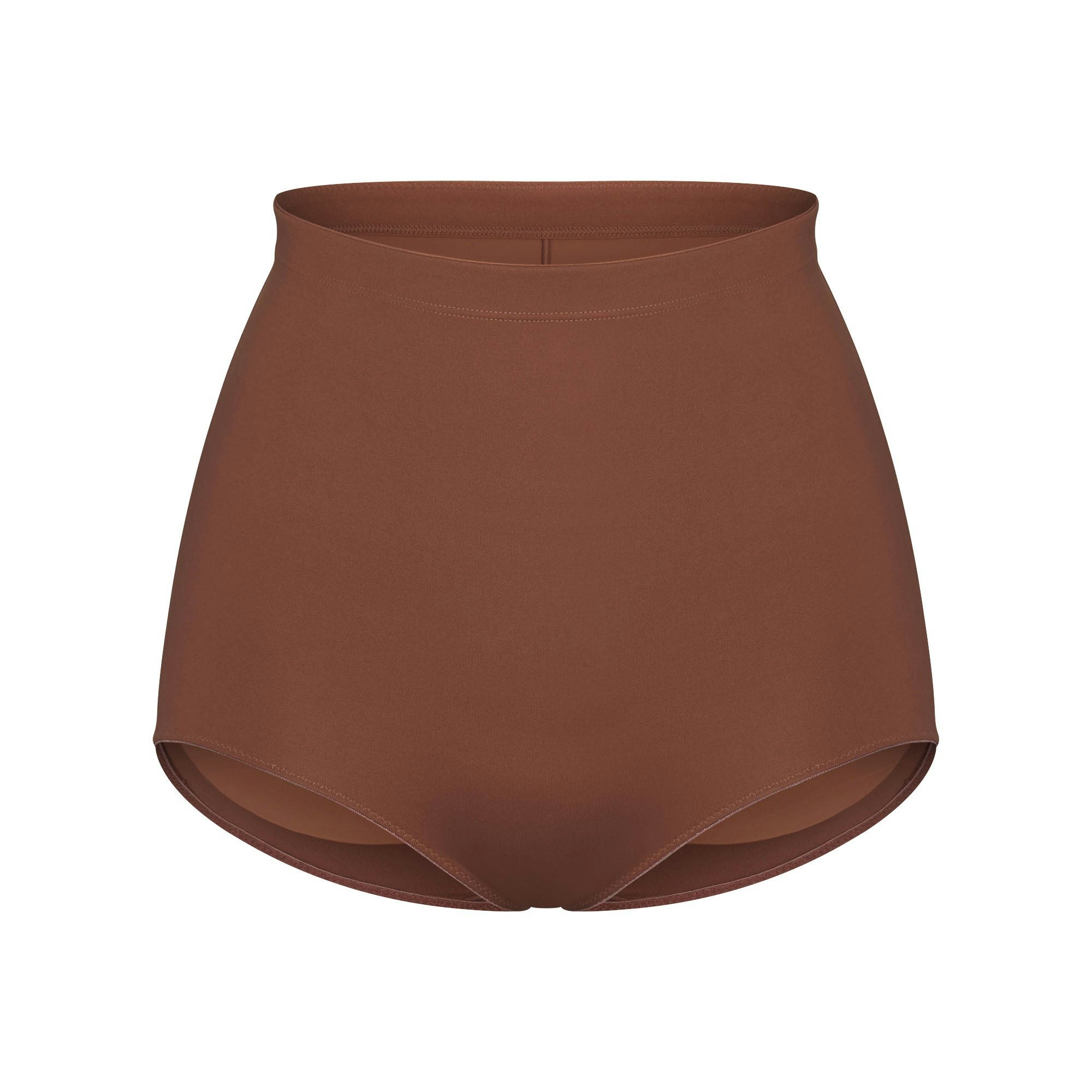 SKIMS BODY BUTT ENHANCING BRIEF | JASPER FLAT ON A WHITE BACKGROUND | FLT