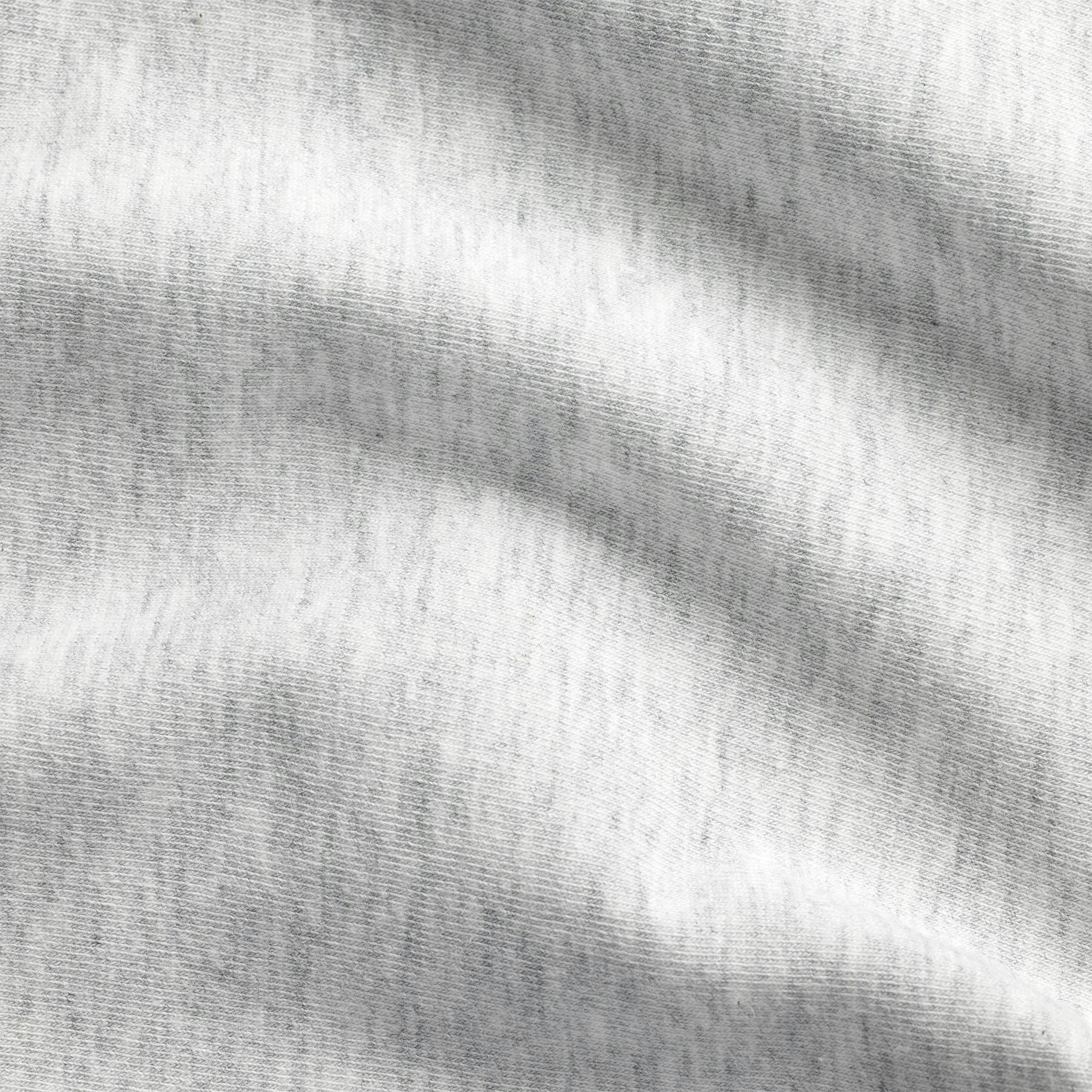 COTTON JERSEY BOY SHORT | LIGHT HEATHER GREY ADDITIONAL FABRIC DETAILS