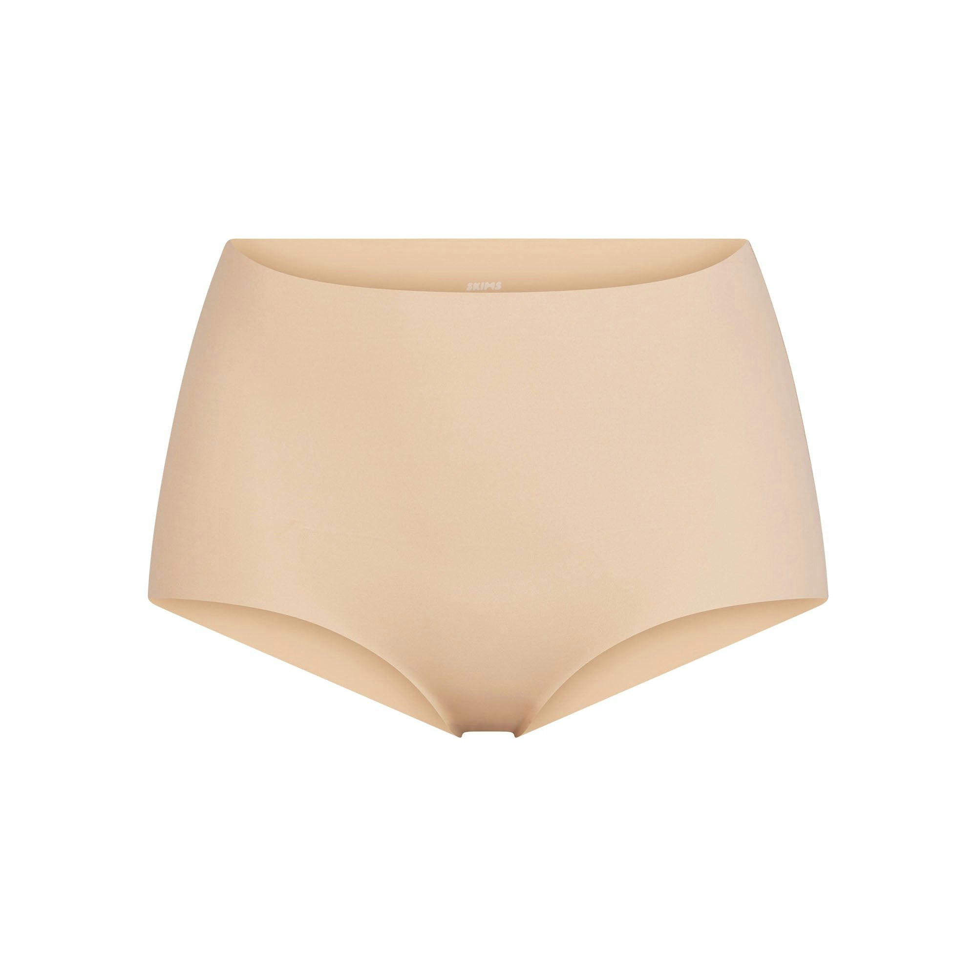 NAKED BOY SHORT | CLAY (BOY SHORTS, PANTIES) LAYS FLAT ON A WHITE BACKGROUND | FLT