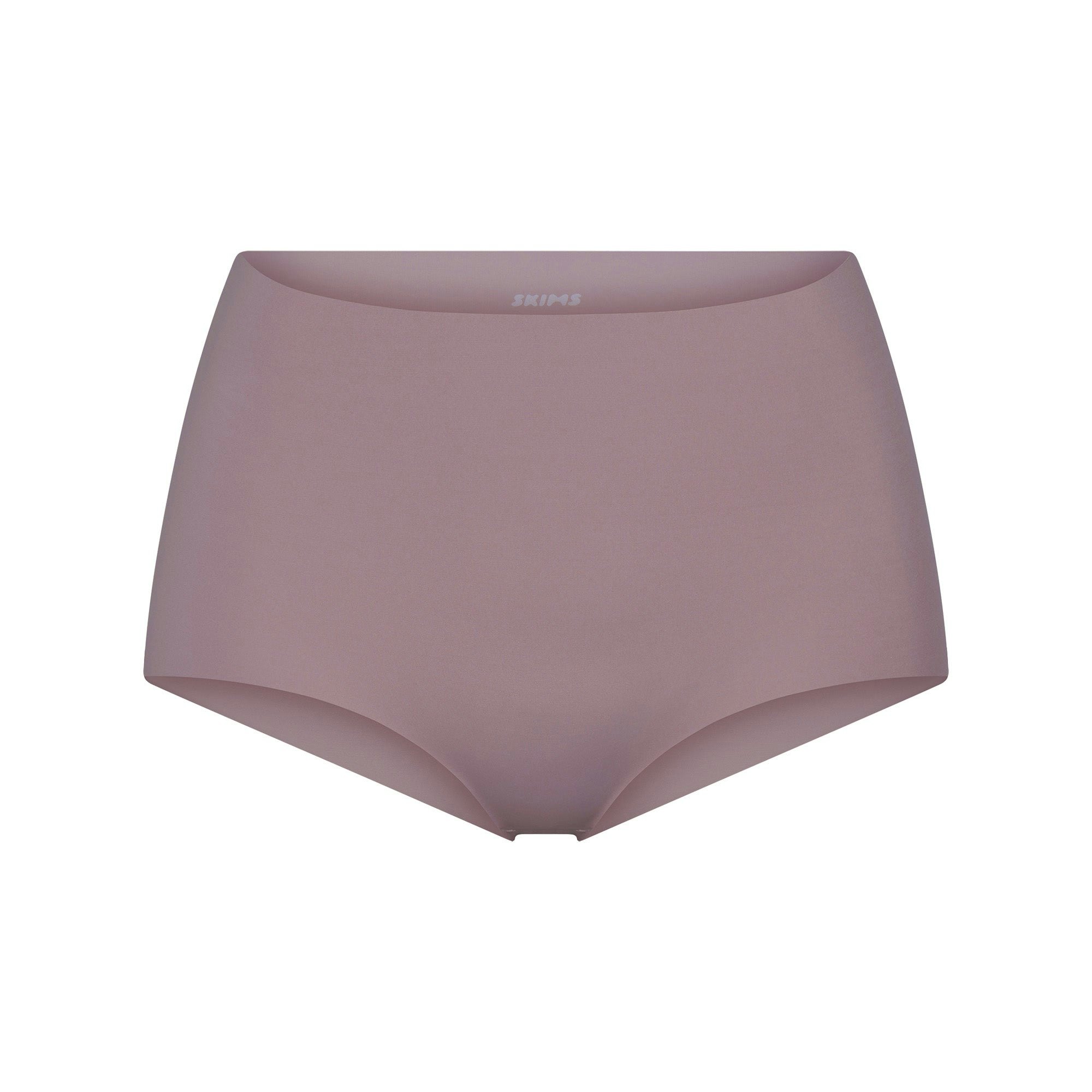 NAKED BOY SHORT | MAUVE (BOY SHORTS, PANTIES) LAYS FLAT ON A WHITE BACKGROUND | FLT