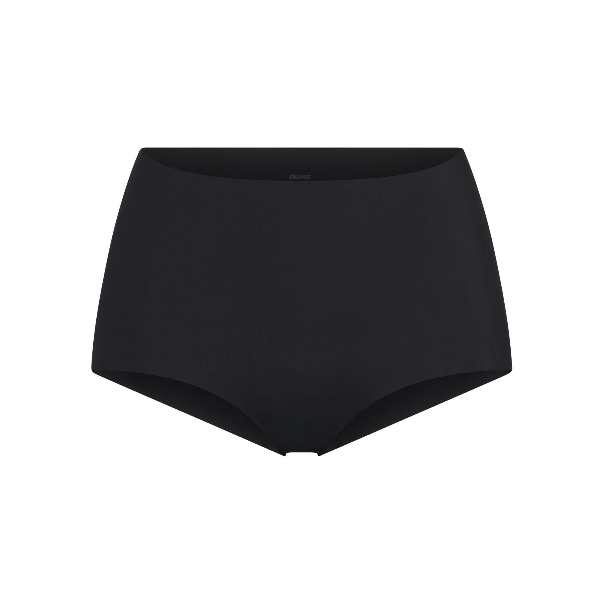 NAKED BOY SHORT | ONYX (BOY SHORTS, PANTIES) LAYS FLAT ON A WHITE BACKGROUND | FLT