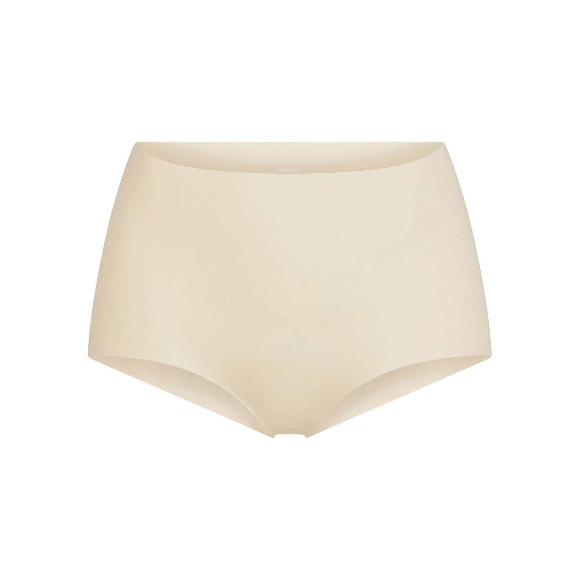 NAKED BOY SHORT | SAND (BOY SHORTS, PANTIES) LAYS FLAT ON A WHITE BACKGROUND | FLT
