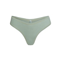 COTTON JERSEY DIPPED THONG