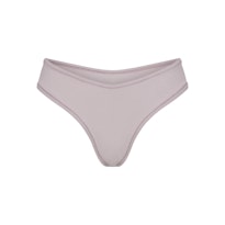 COTTON JERSEY DIPPED THONG