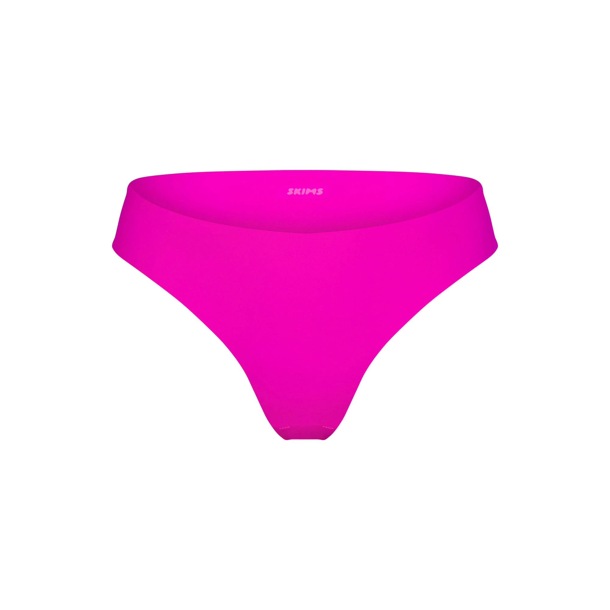 NAKED CHEEKY HIPSTER | FUCHSIA (HIPSTERS, PANTIES) FLAT ON A WHITE BACKGROUND | FLT