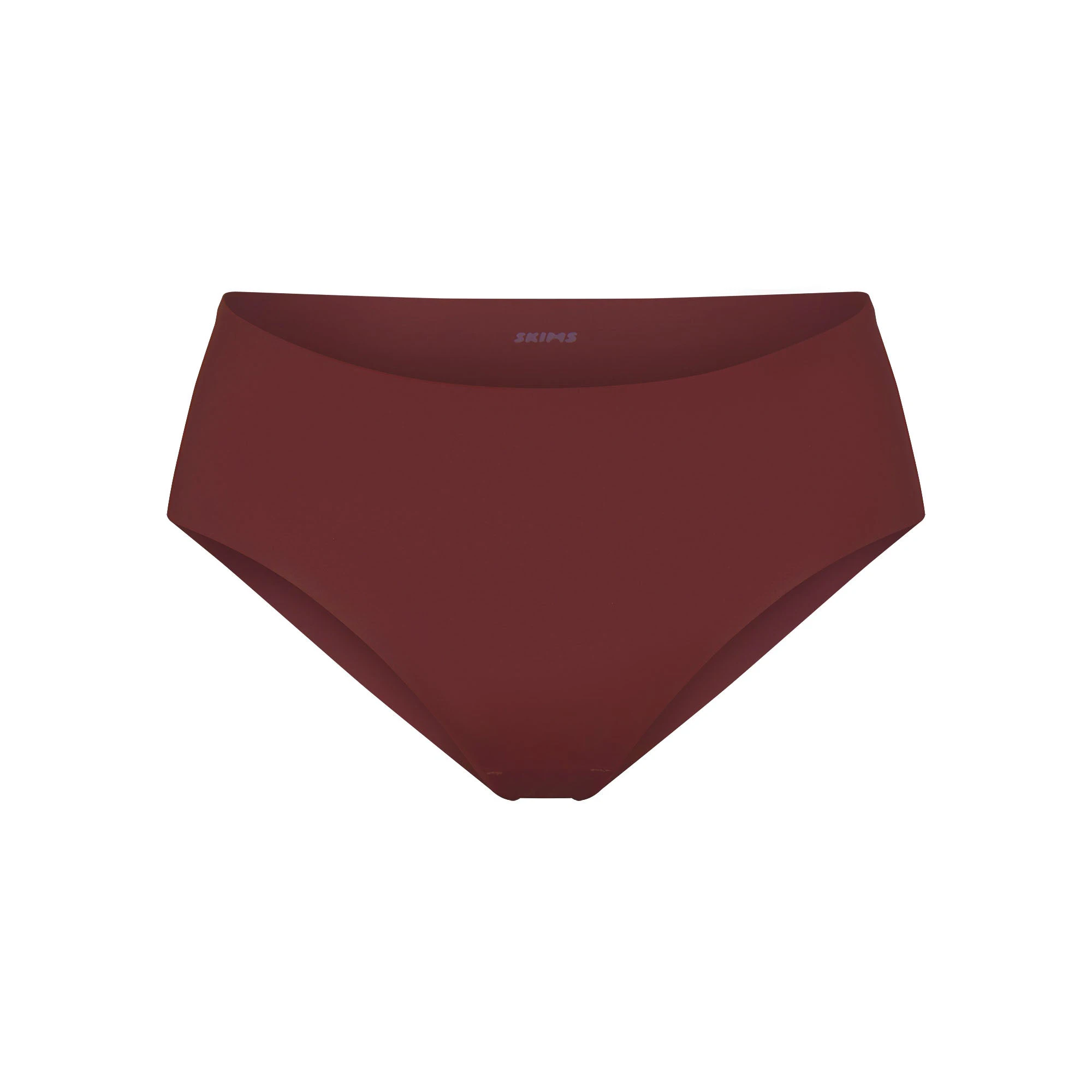 NAKED BIKINI | OXBLOOD (BRIEFS, PANTIES) FLAT ON A WHITE BACKGROUND | FLT