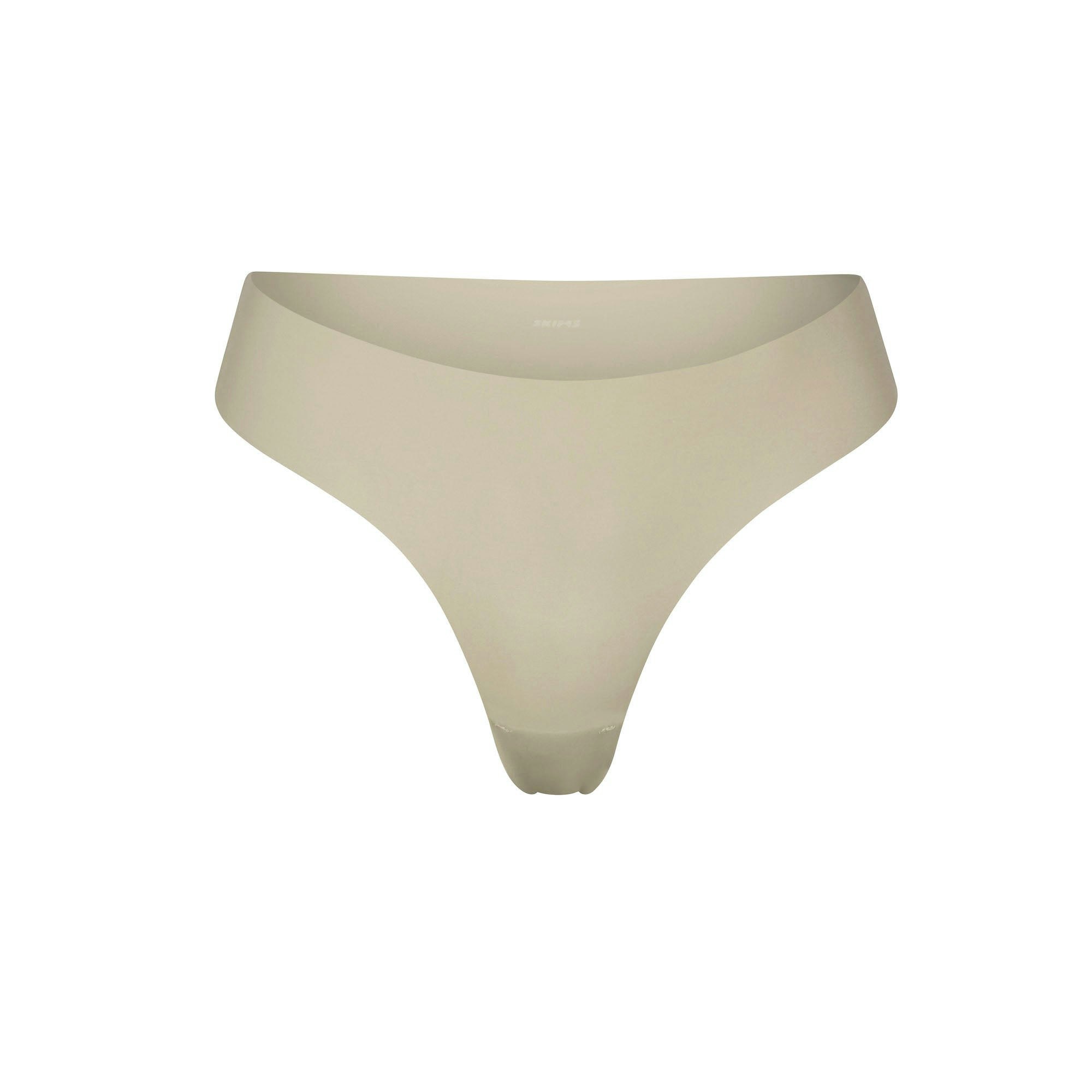 NAKED DIPPED THONG | TALC (THONGS, PANTIES) LAYS FLAT ON A WHITE BACKGROUND | FLT
