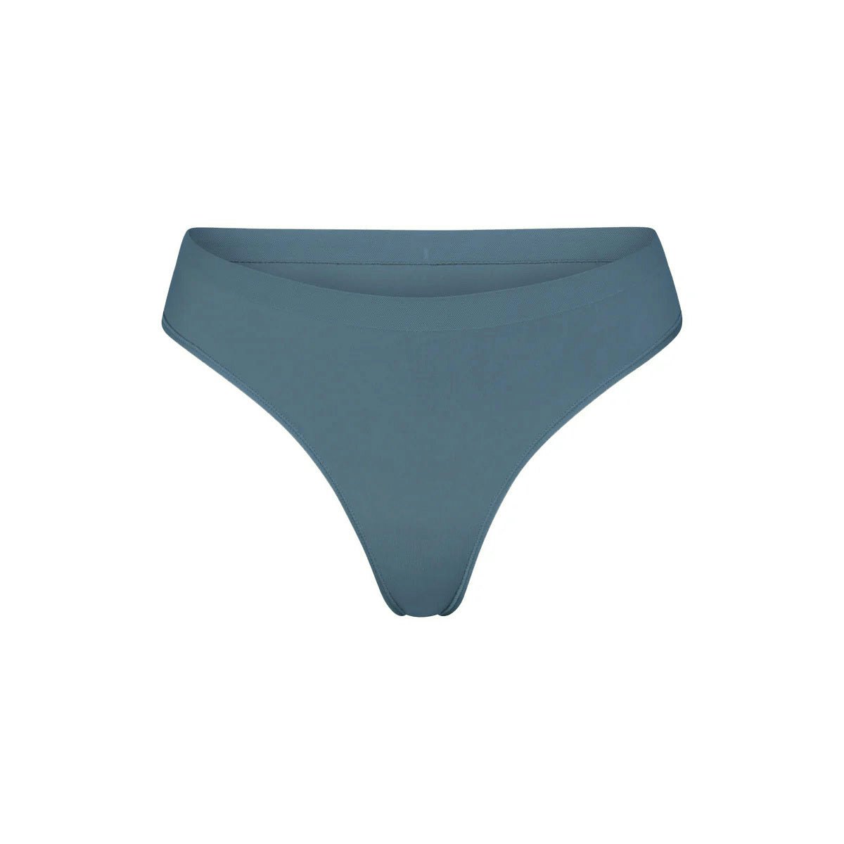SOFT SMOOTHING SEAMLESS THONG | KYANITE (THONGS, PANTIES) FLAT ON A WHITE BACKGROUND