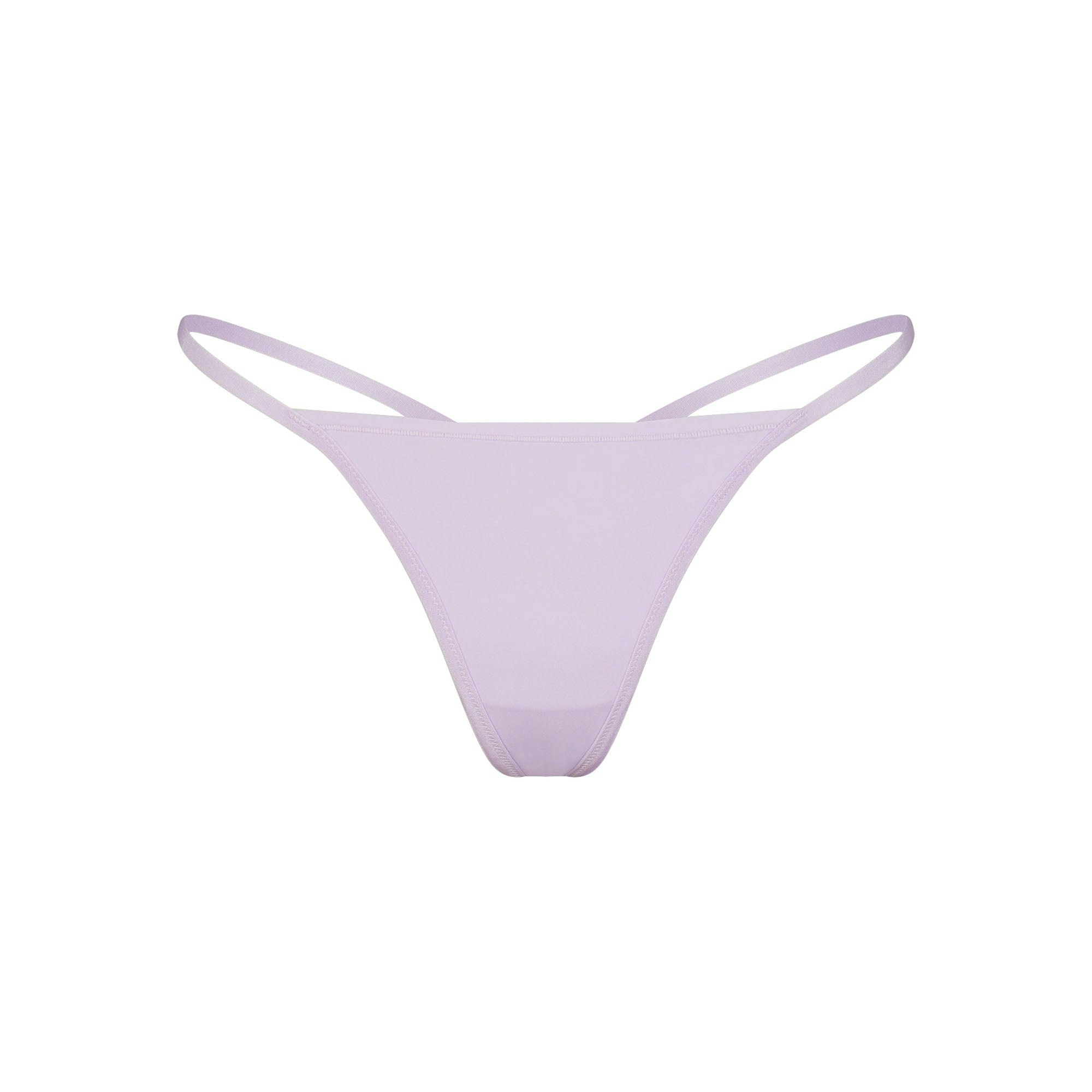FITS EVERYBODY T-STRING THONG | LILY (THONGS, PANTIES) LAYS FLAT ON A WHITE BACKGROUND