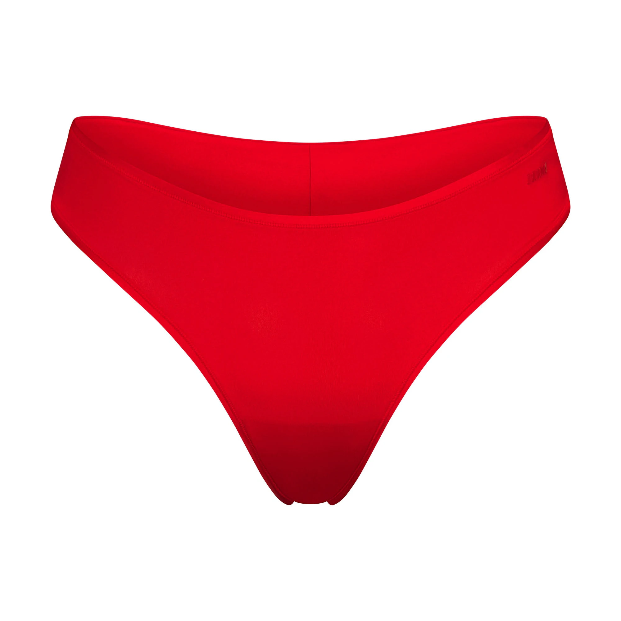 SHINE FOUNDATIONS THONG | CAYENNE FLAT ON A WHITE BACKGROUND | FLT | FLT