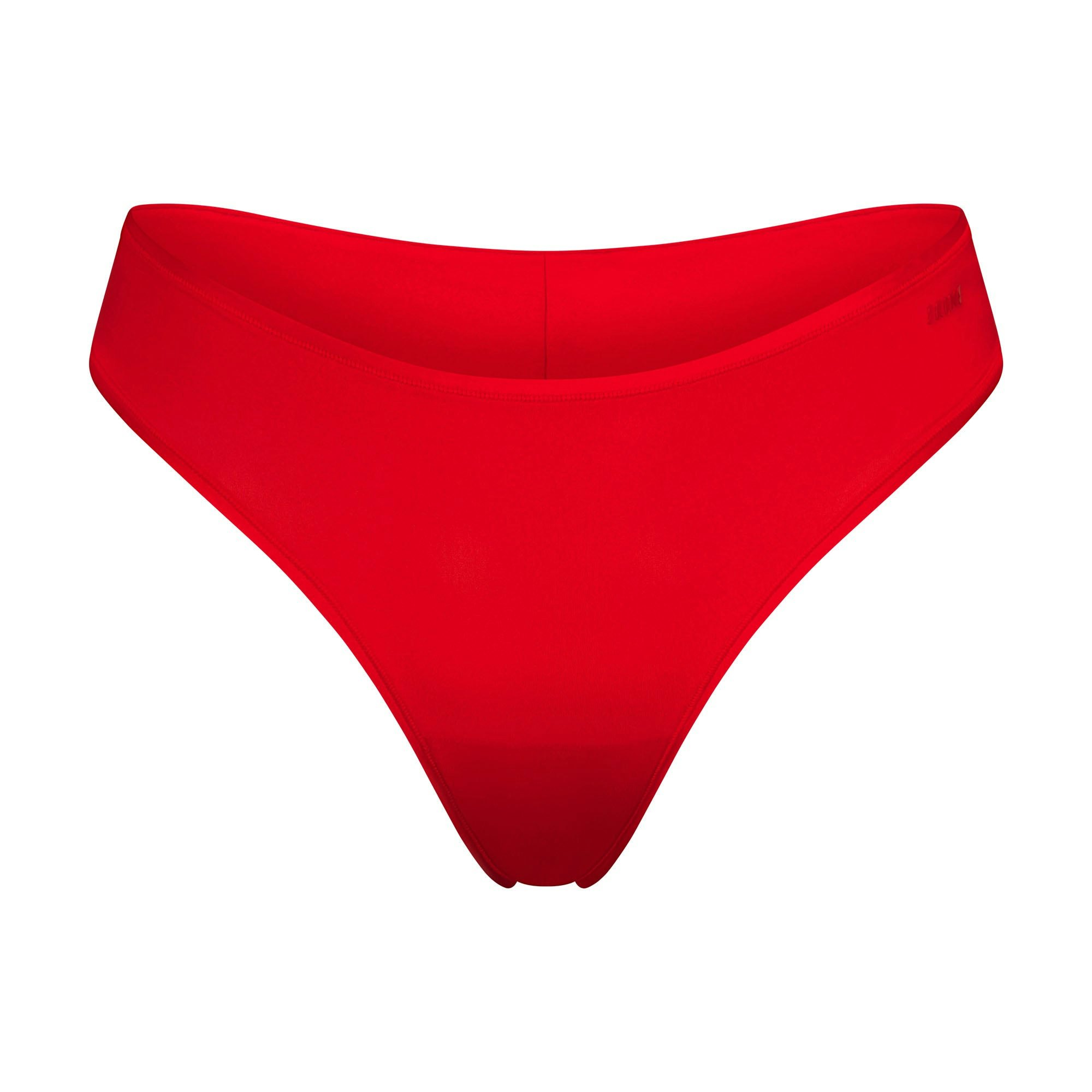 SHINE FOUNDATIONS THONG | CAYENNE FLAT ON A WHITE BACKGROUND | FLT | FLT