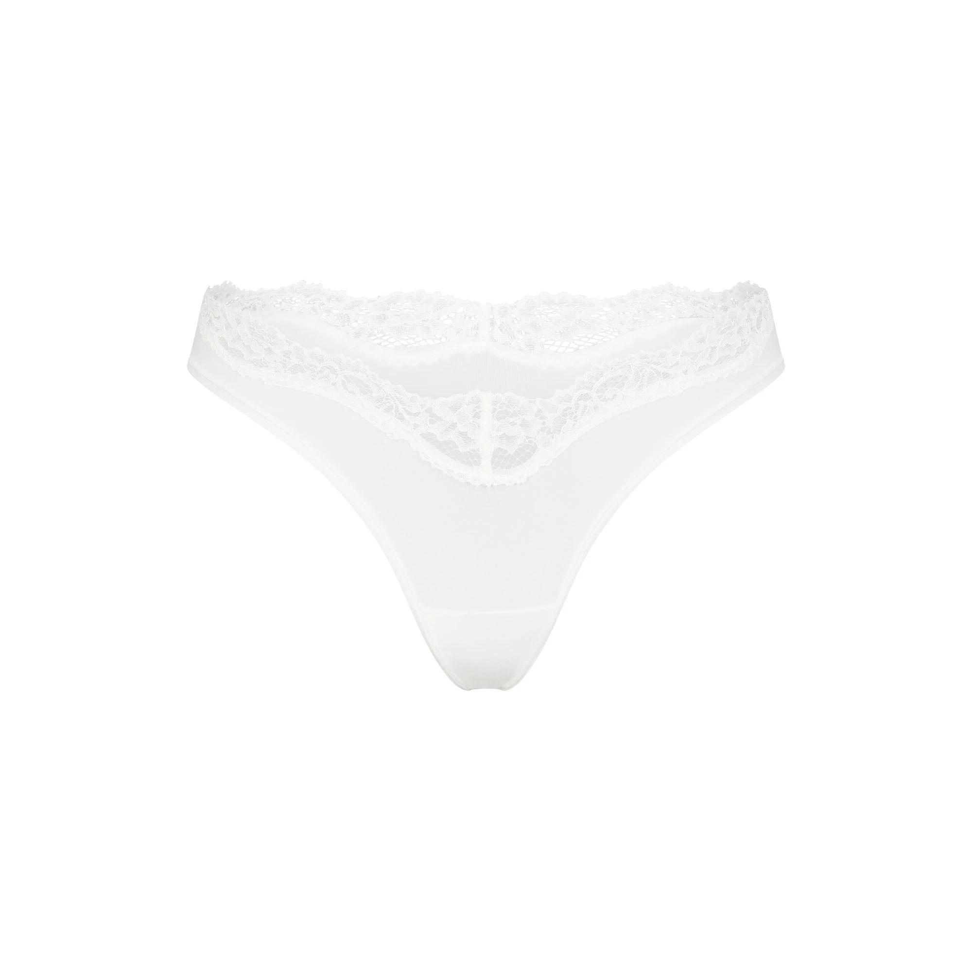 FITS EVERYBODY LACE DIPPED THONG 5-PACK | CELESTE ROSEBUD MULTI FLAT ON A WHITE BACKGROUND | FLT