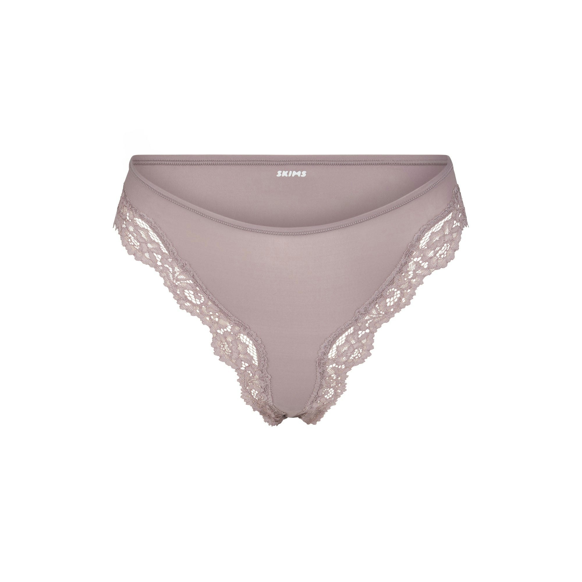 FITS EVERYBODY LACE TANGA | ZINC (TANGAS, PANTIES) FLAT ON A WHITE BACKGROUND | FLT
