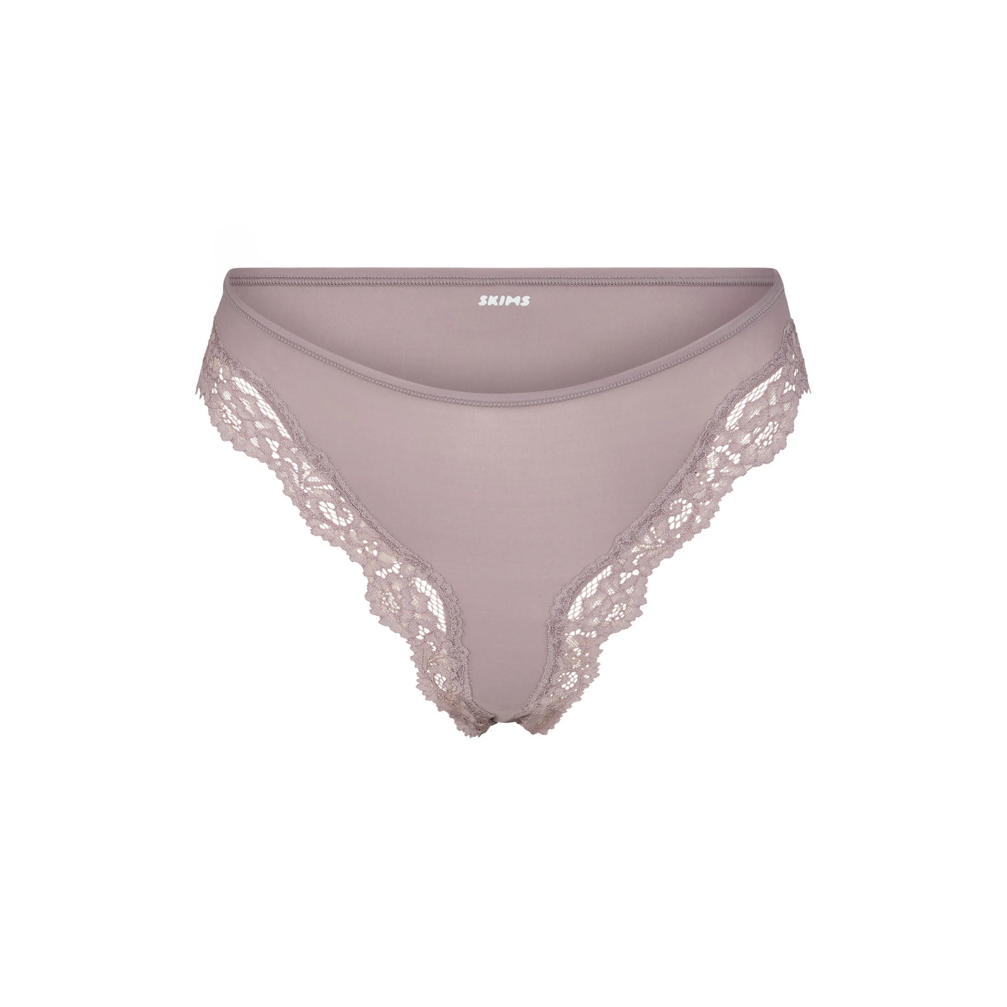 FITS EVERYBODY LACE TANGA | ZINC (TANGAS, PANTIES) FLAT ON A WHITE BACKGROUND | FLT