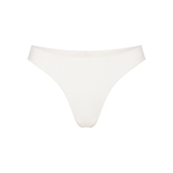 MICRO POINTELLE DIPPED THONG | MARBLE (THONGS, PANTIES) FLAT ON A WHITE BACKGROUND | FLT