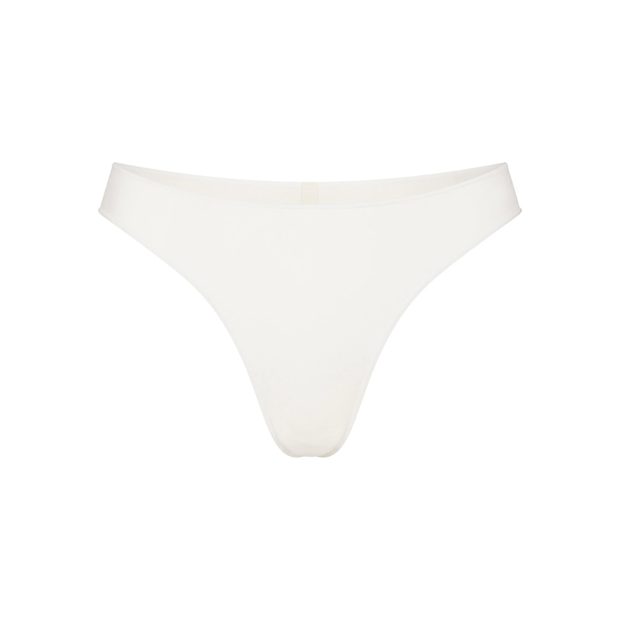 MICRO POINTELLE DIPPED THONG | MARBLE (THONGS, PANTIES) FLAT ON A WHITE BACKGROUND | FLT