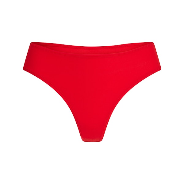 FITS EVERYBODY THONG | CHERRY FLAT ON A WHITE BACKGROUND | FLT