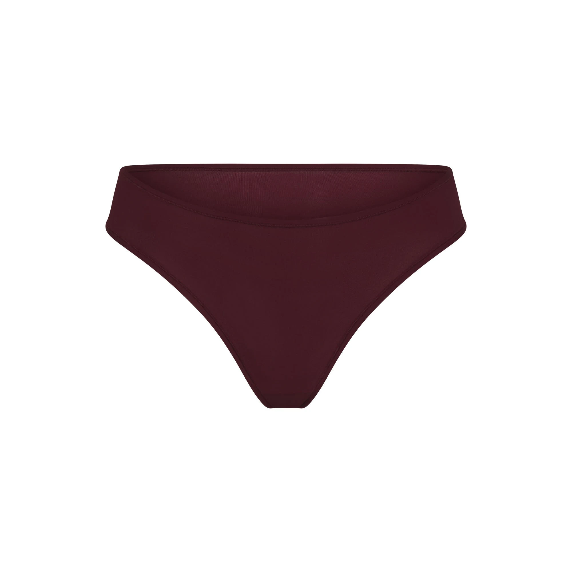 FITS EVERYBODY THONG | CURRANT FLAT ON A WHITE BACKGROUND | FLT