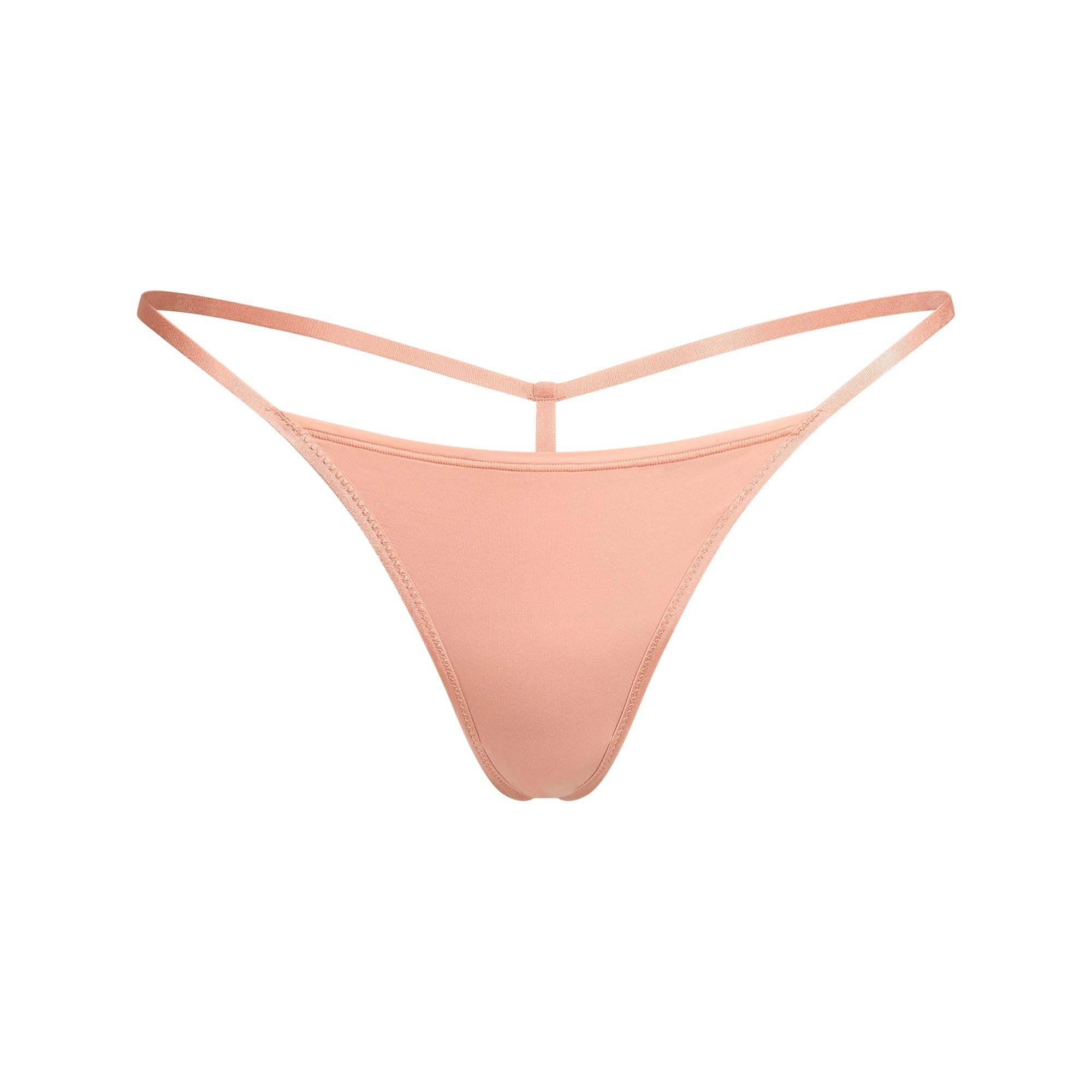 FITS EVERYBODY T-STRING THONG | DESERT CLAY FLAT ON A WHITE BACKGROUND | FLT