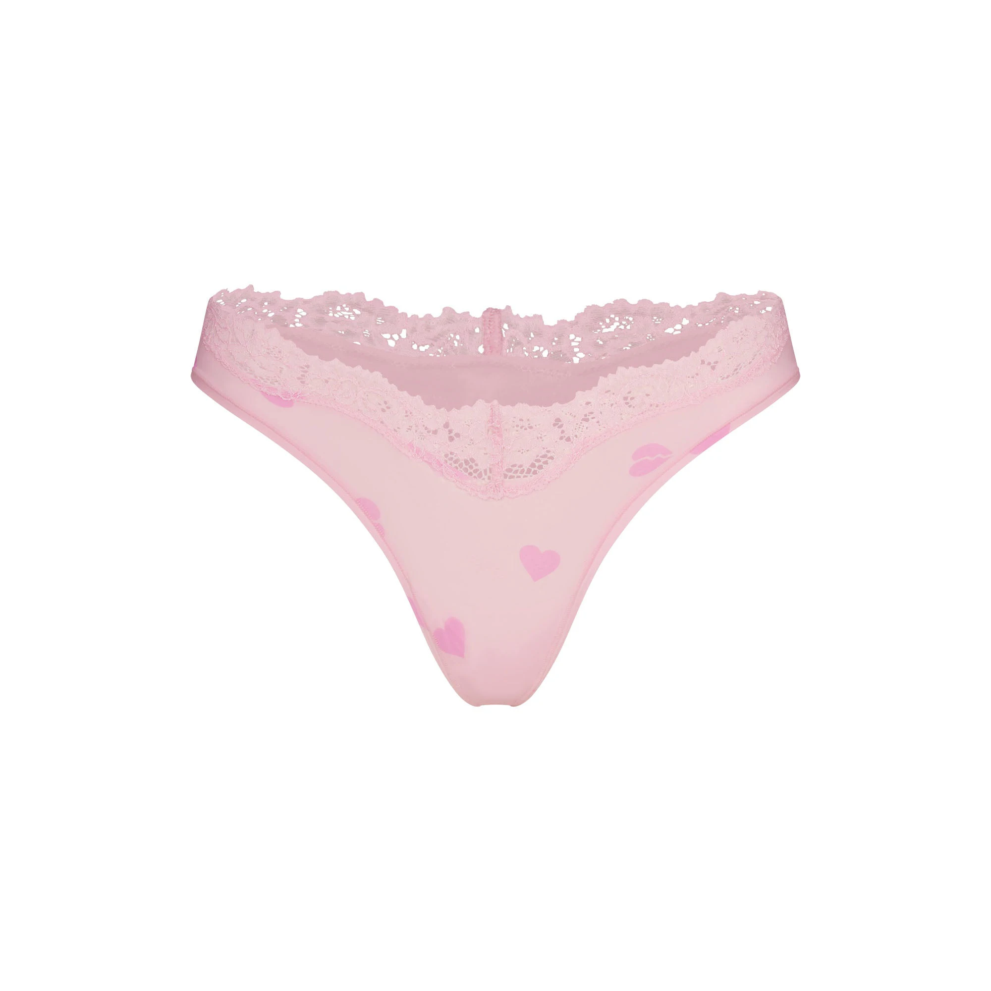 FITS EVERYBODY LACE DIPPED THONG 5-PACK | HEART BREAKER MULTI ADDITIONAL FABRIC DETAILS | about this fabric 