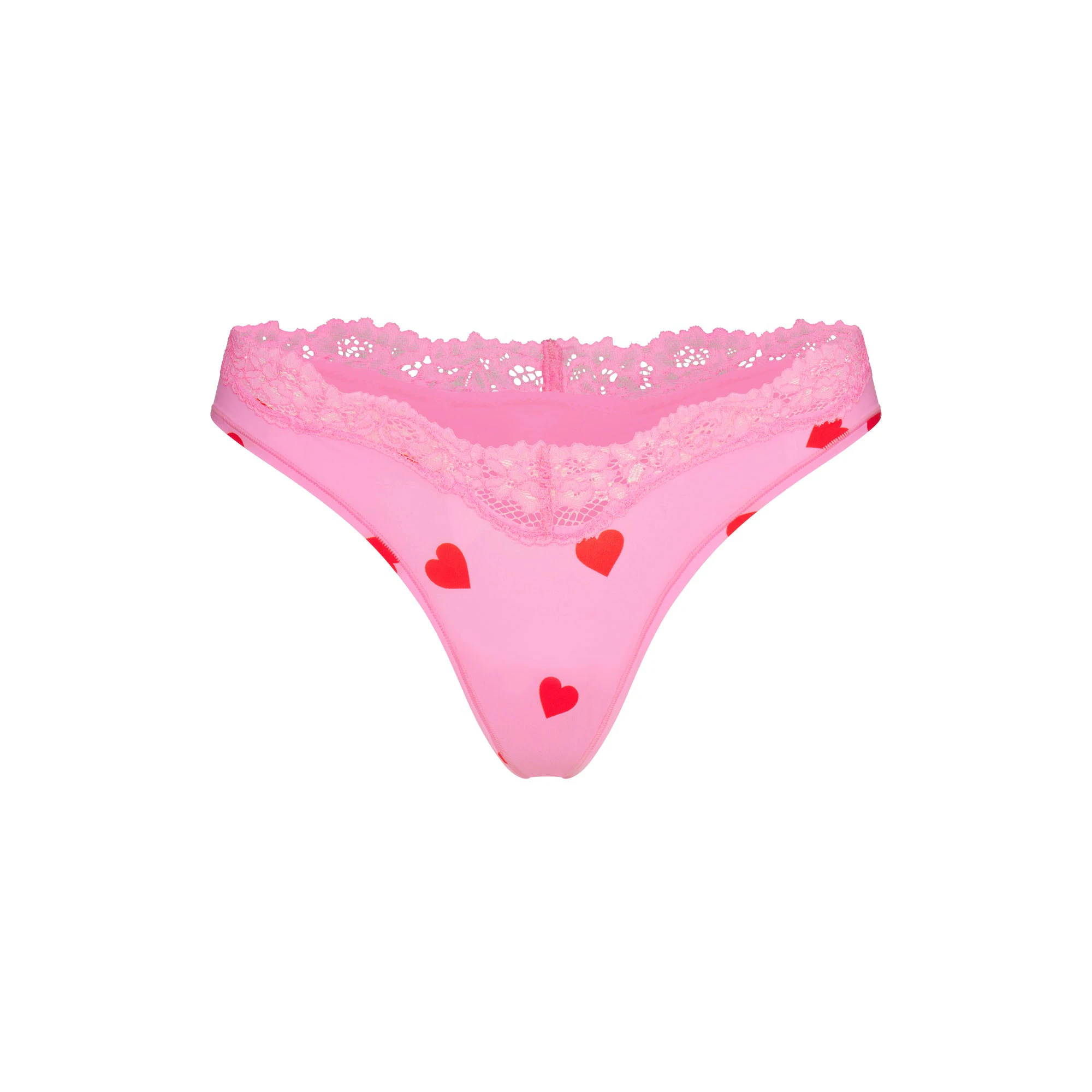 FITS EVERYBODY LACE DIPPED THONG 5-PACK | HEART BREAKER MULTI ADDITIONAL FABRIC DETAILS | about this fabric 