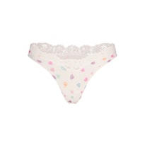 FITS EVERYBODY LACE DIPPED THONG