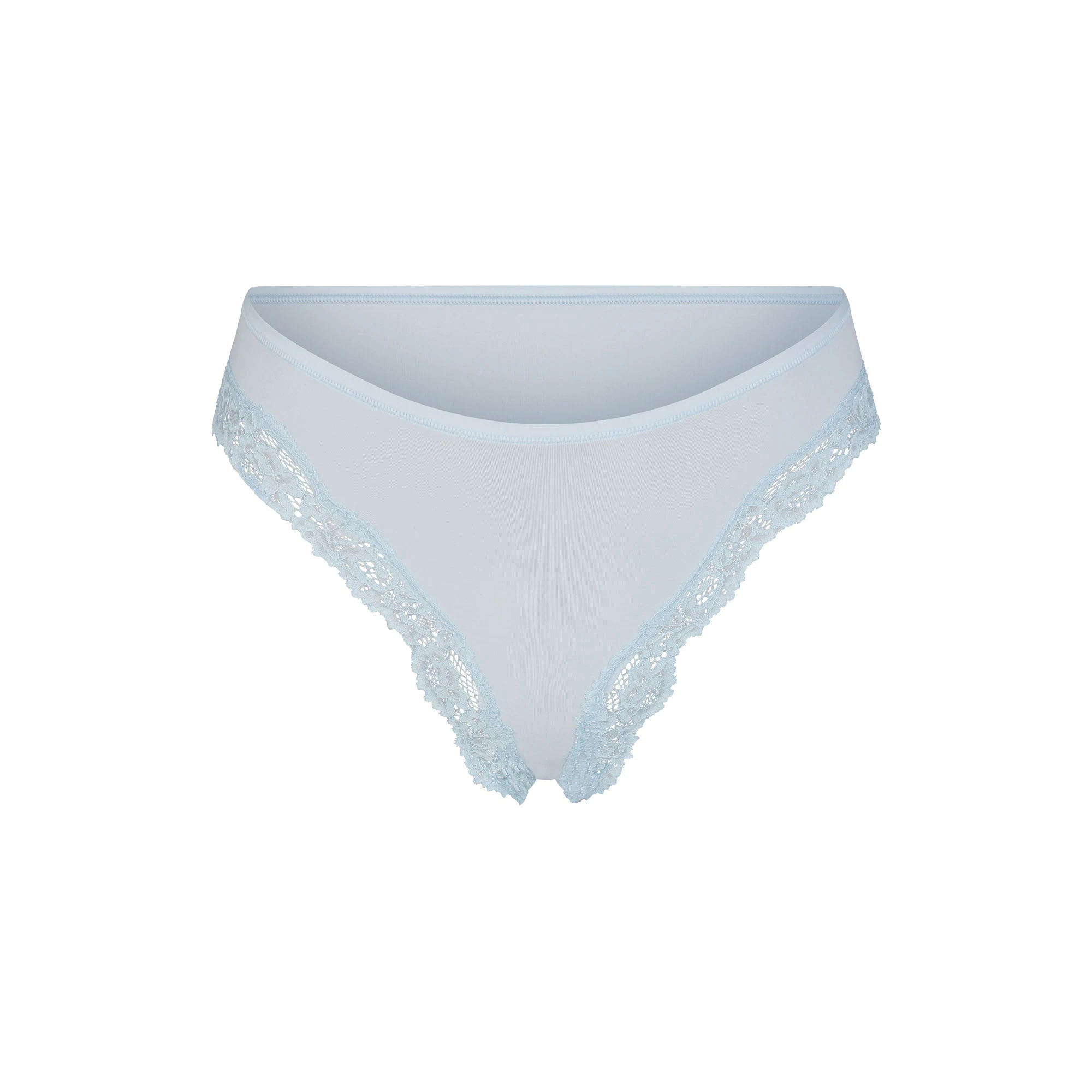 FITS EVERYBODY LACE CHEEKY TANGA 5-PACK | CELESTE ROSEBUD MULTI FLAT ON A WHITE BACKGROUND | FLT