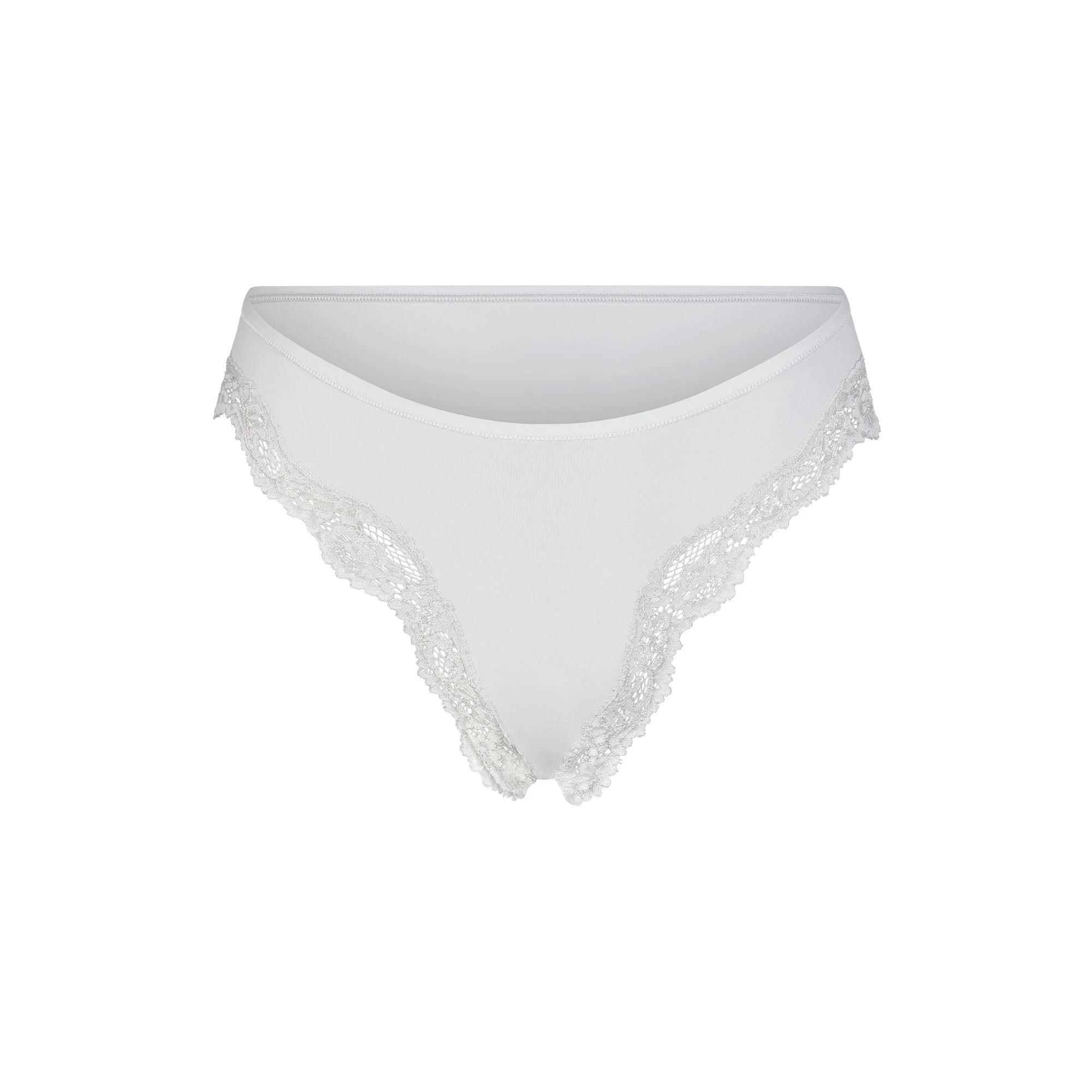 FITS EVERYBODY LACE CHEEKY TANGA 5-PACK | CELESTE ROSEBUD MULTI FLAT ON A WHITE BACKGROUND | FLT