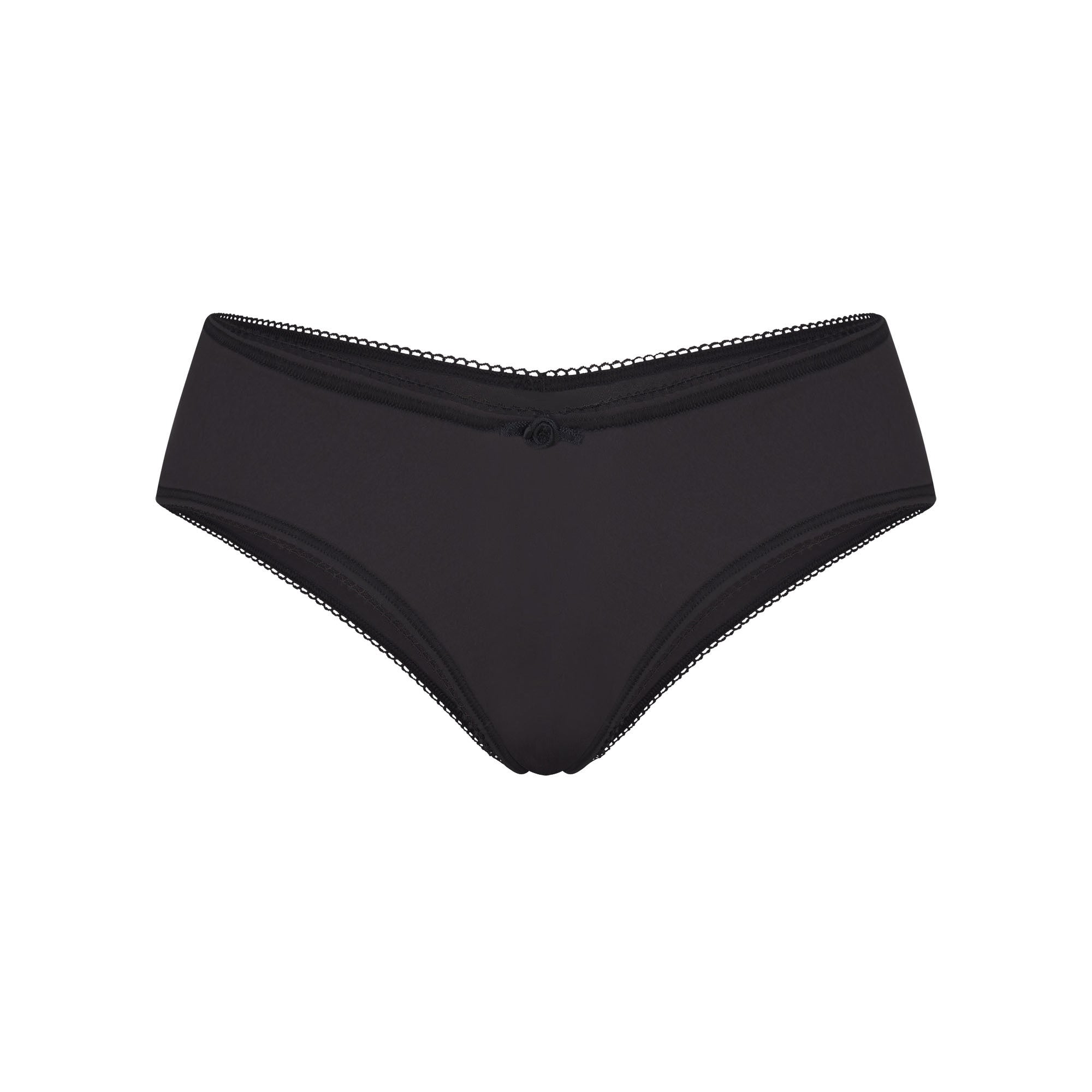 【SKIMS】TANGA FITS EVERYBODY PICOT THONG | ONYX