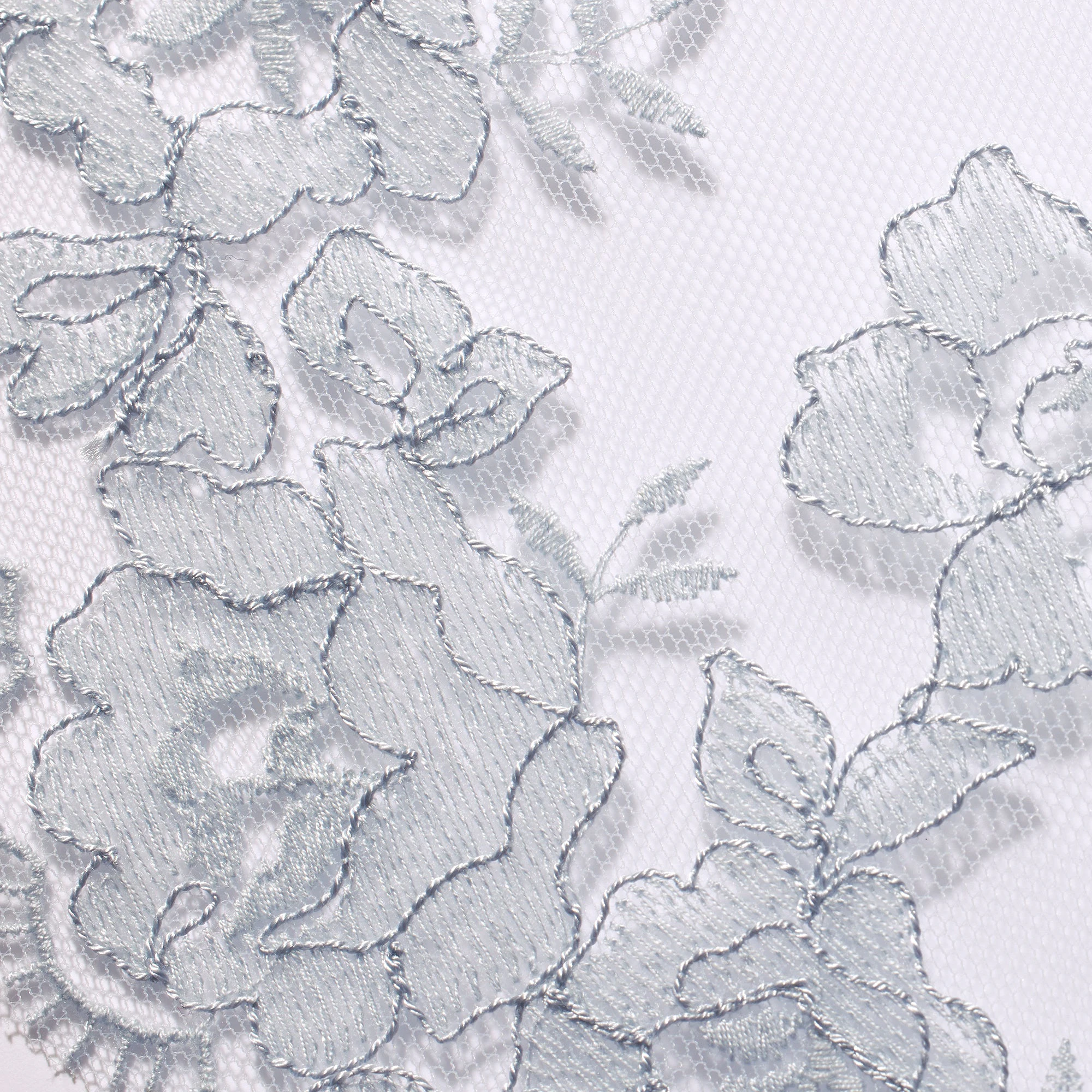 EMBROIDERED LINGERIE UNLINED CORSET | PEARL ADDITIONAL FABRIC DETAILS