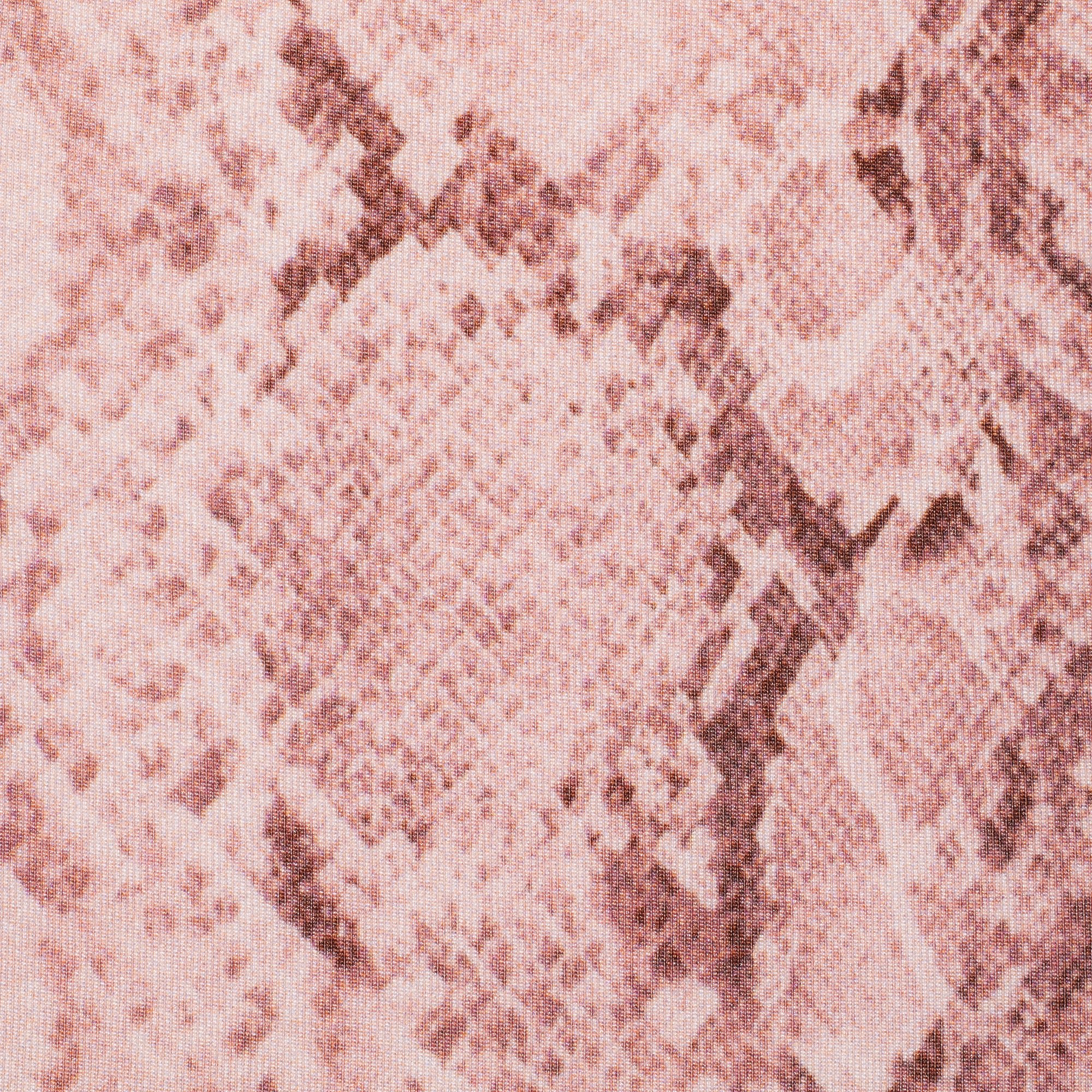 SHINE FOUNDATIONS DIPPED THONG | ROSE PASTEL SNAKE PRINT ADDITIONAL FABRIC DETAILS