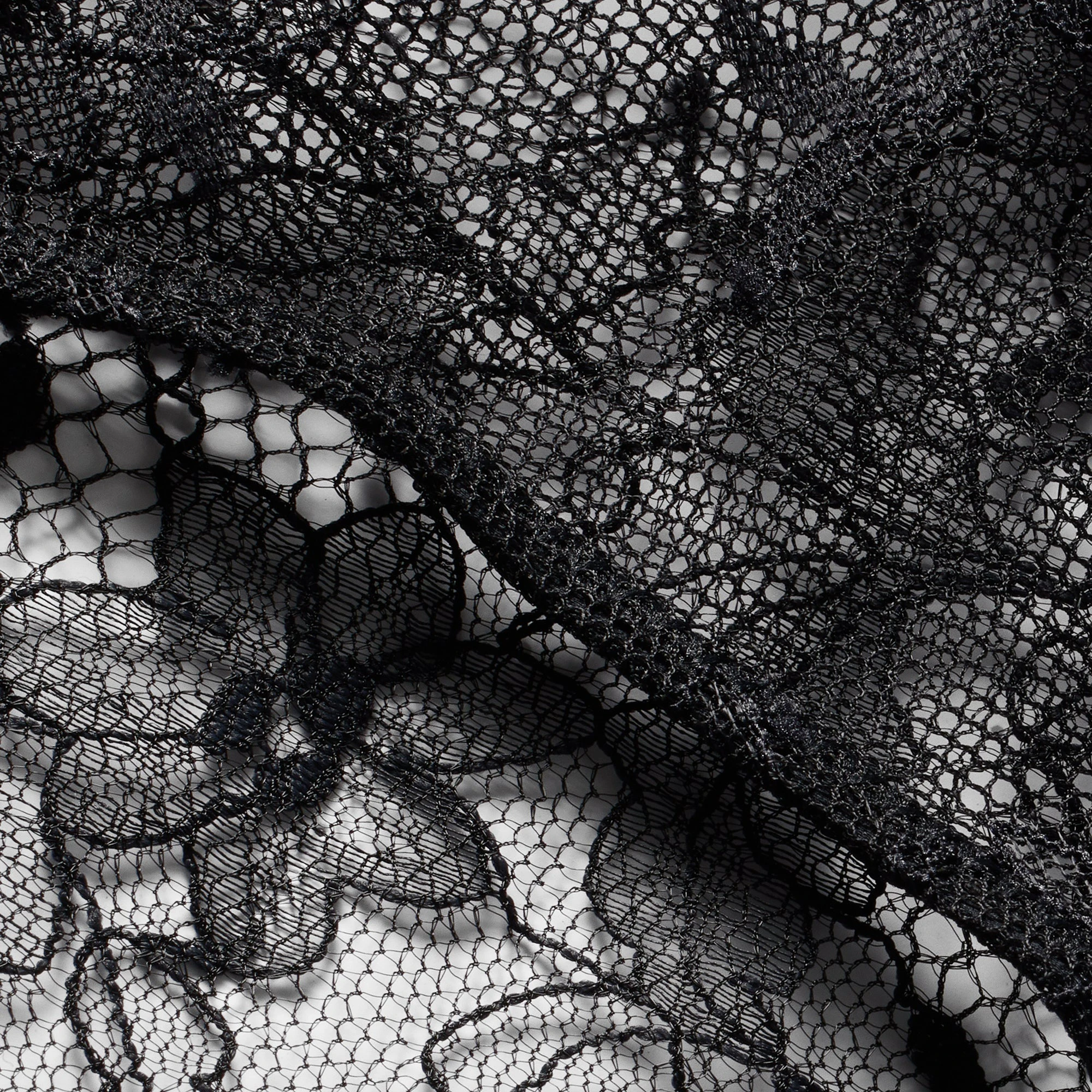 ULTRA FINE LACE CROTCHLESS TANGA | ONYX ADDITIONAL FABRIC DETAILS