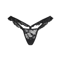 STRETCH LACE BUTTERFLY THONG