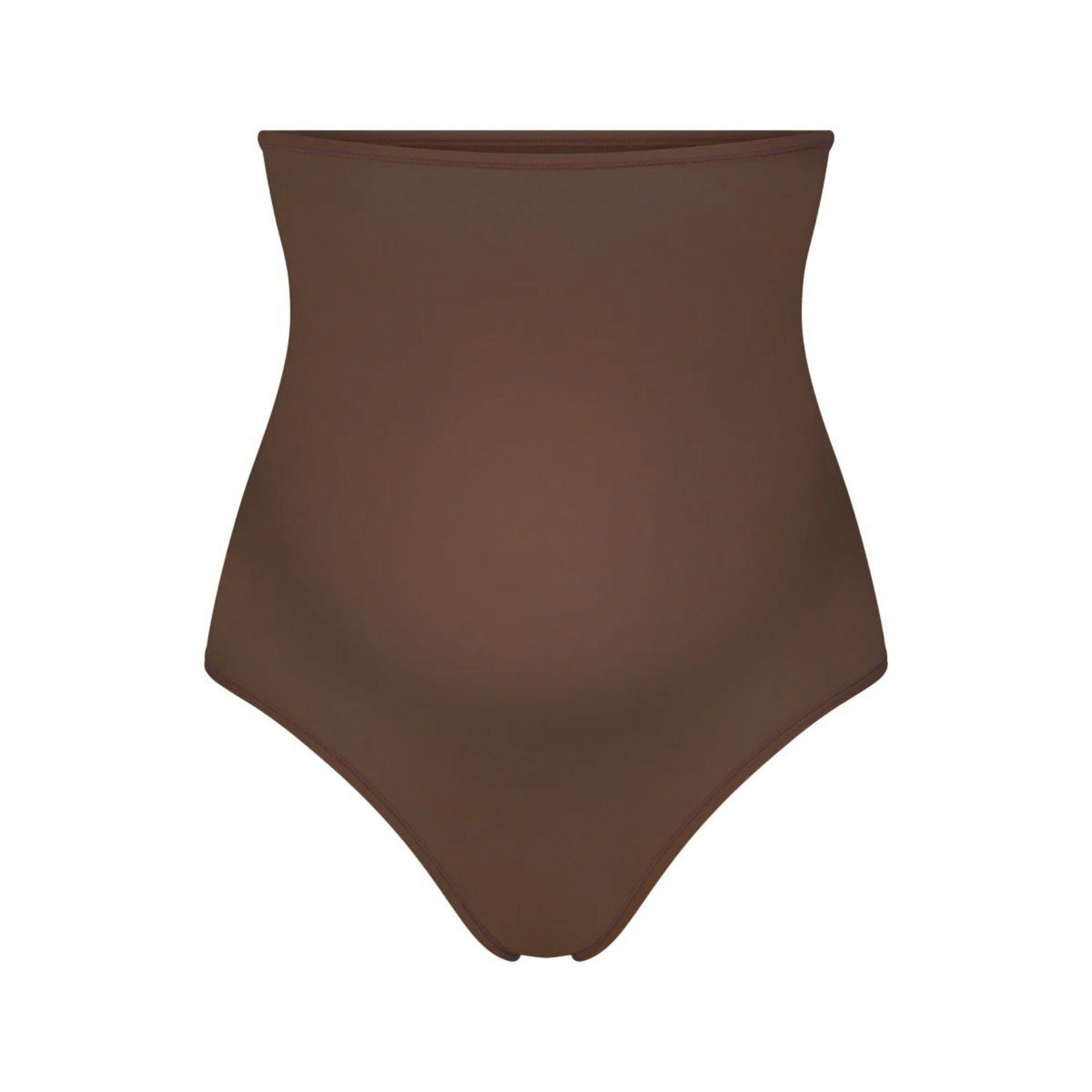 FITS EVERYBODY MATERNITY HIGH-WAISTED THONG | JASPER (MATERNITY PANTIES) LAYS FLAT ON A WHITE BACKGROUND | FLT
