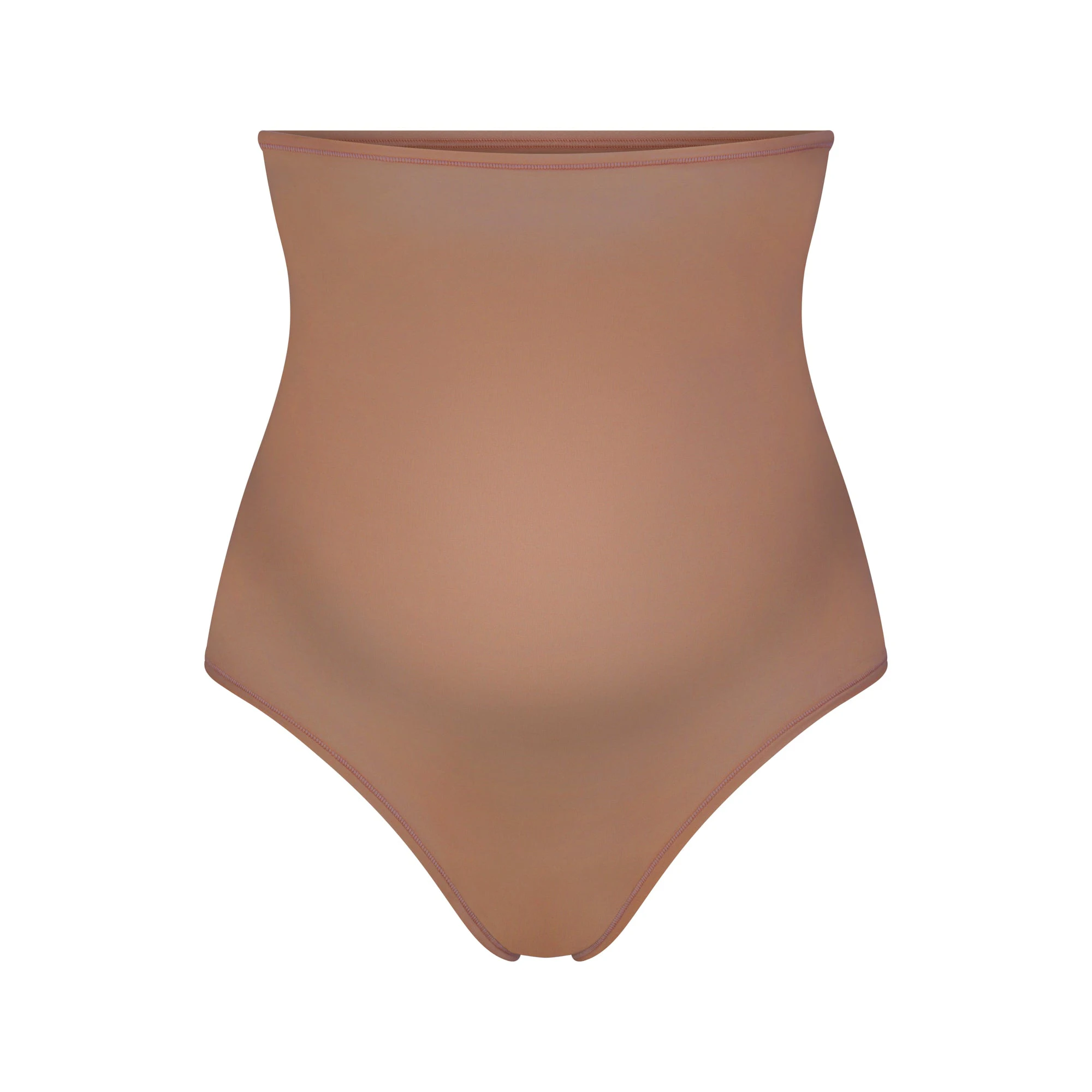 FITS EVERYBODY MATERNITY HIGH-WAISTED THONG | SIENNA (MATERNITY PANTIES) LAYS FLAT ON A WHITE BACKGROUND | FLT