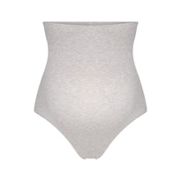 COTTON JERSEY MATERNITY HIGH-WAISTED THONG