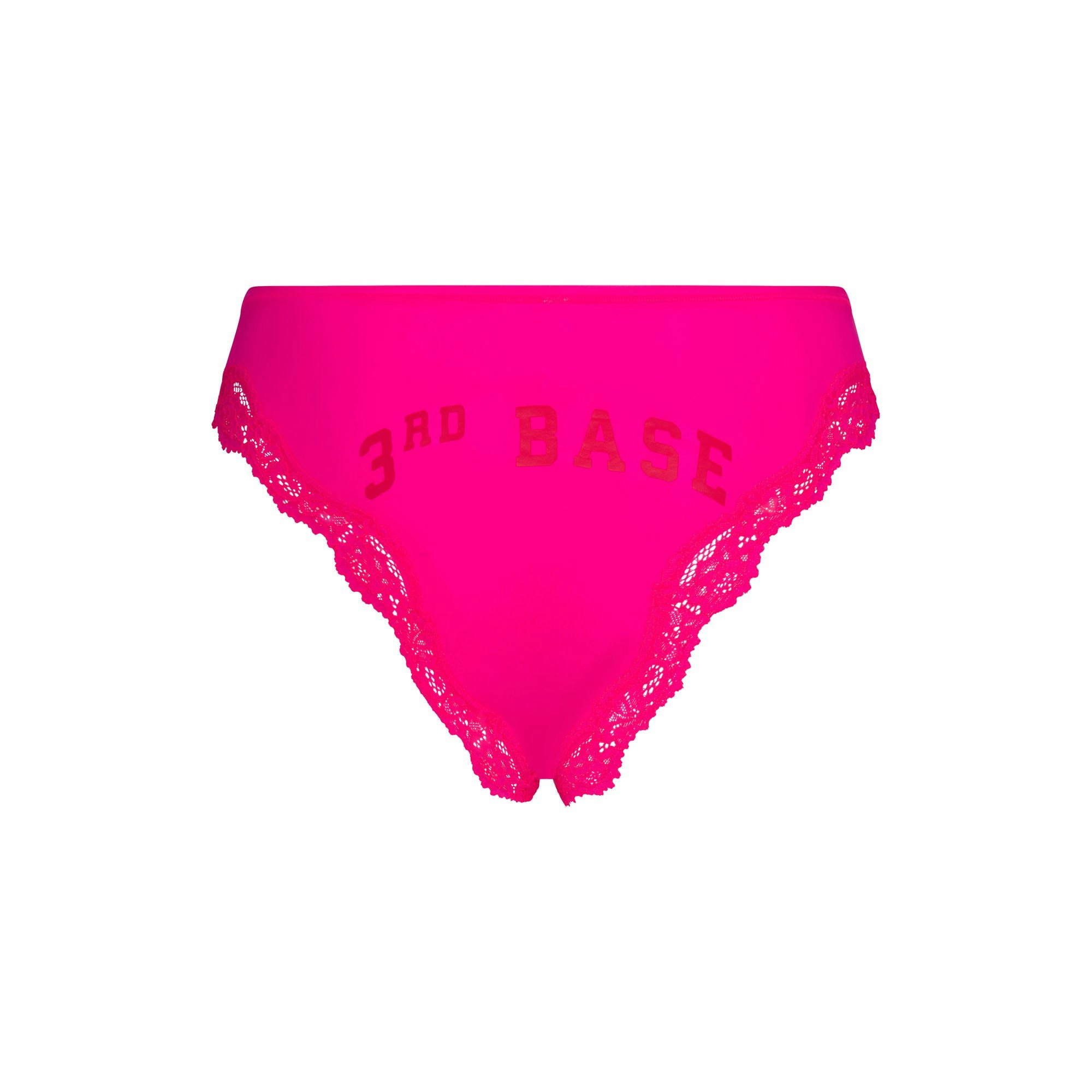 FITS EVERYBODY THONG AND BIKINI 5-PACK | HOME RUN MULTI ADDITIONAL FABRIC DETAILS | about this fabric 