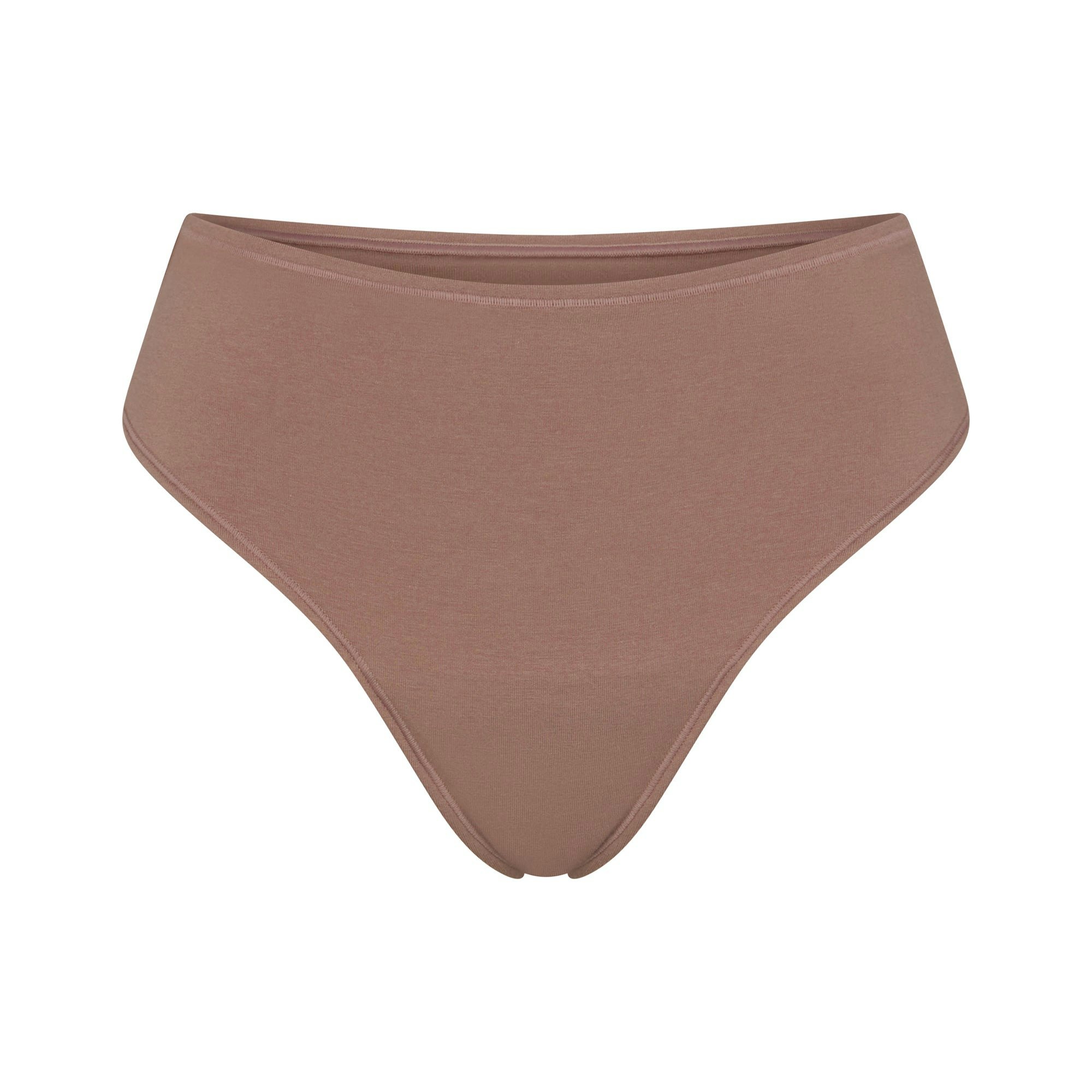 PERIOD PANTIES THONG | UMBER FLAT ON A WHITE BACKGROUND | FLT
