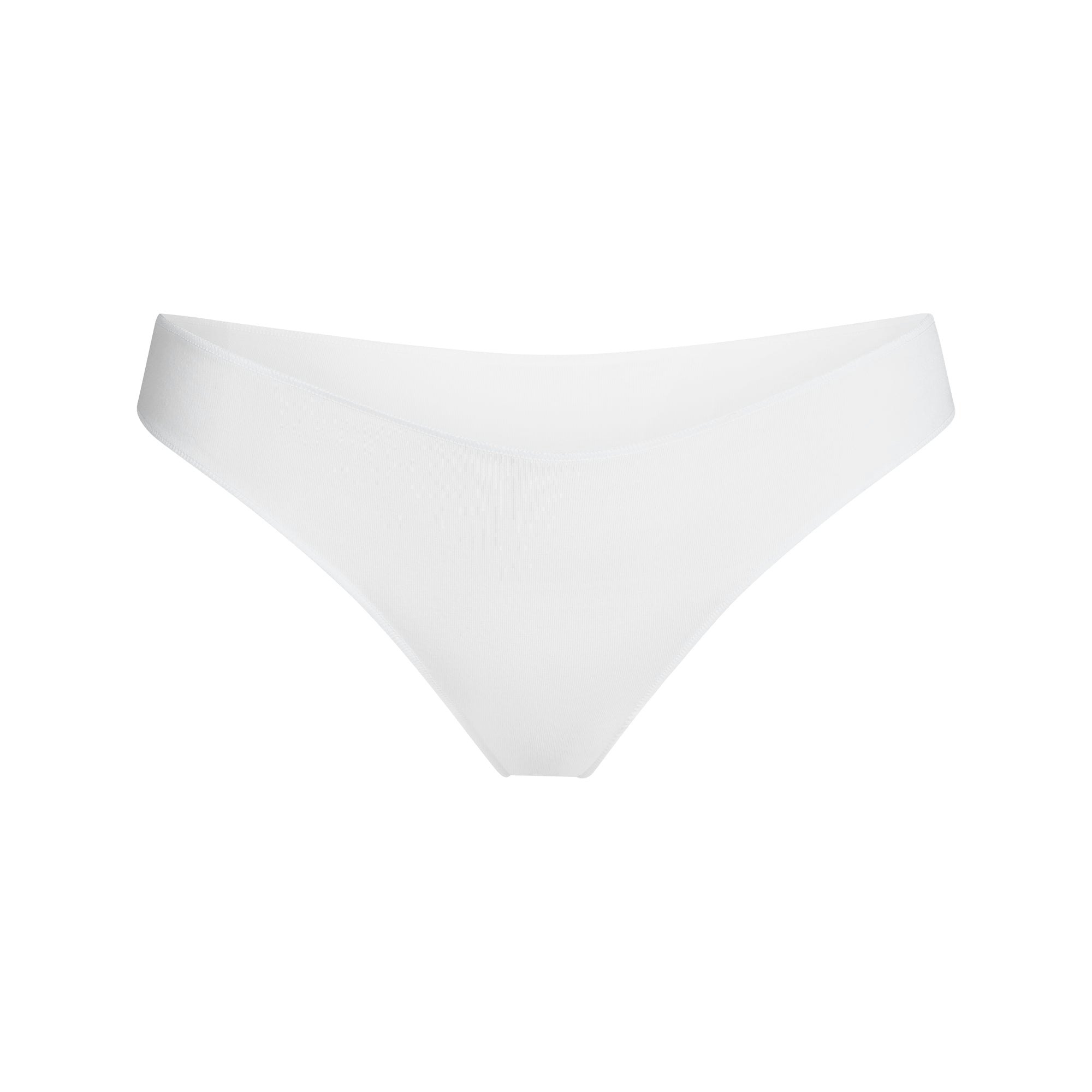 LIGHTWEIGHT COTTON THONG | SNOW FLAT ON A WHITE BACKGROUND | FLT